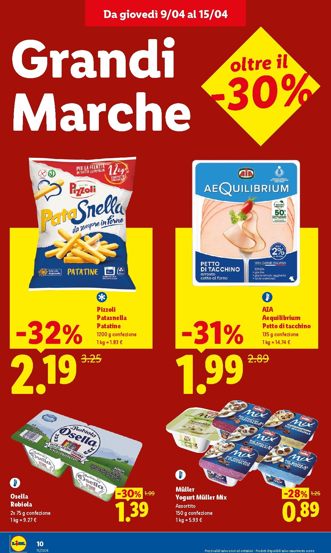 lidl - Volantino attuale di Lidl - Fermo valido dal giovedì 09/04/2026 al mercoledì 15/04/2026 - page: 10