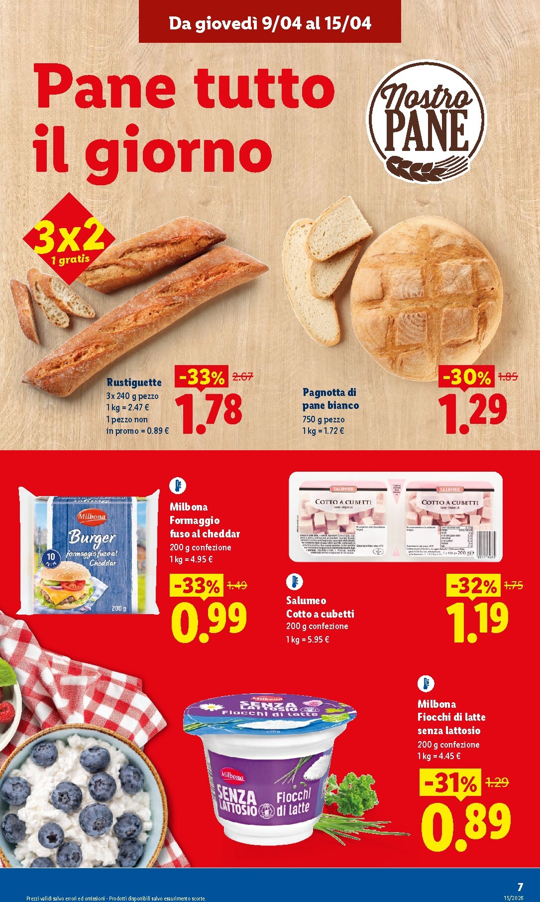 lidl - Volantino attuale di Lidl - Fermo valido dal giovedì 09/04/2026 al mercoledì 15/04/2026 - page: 7