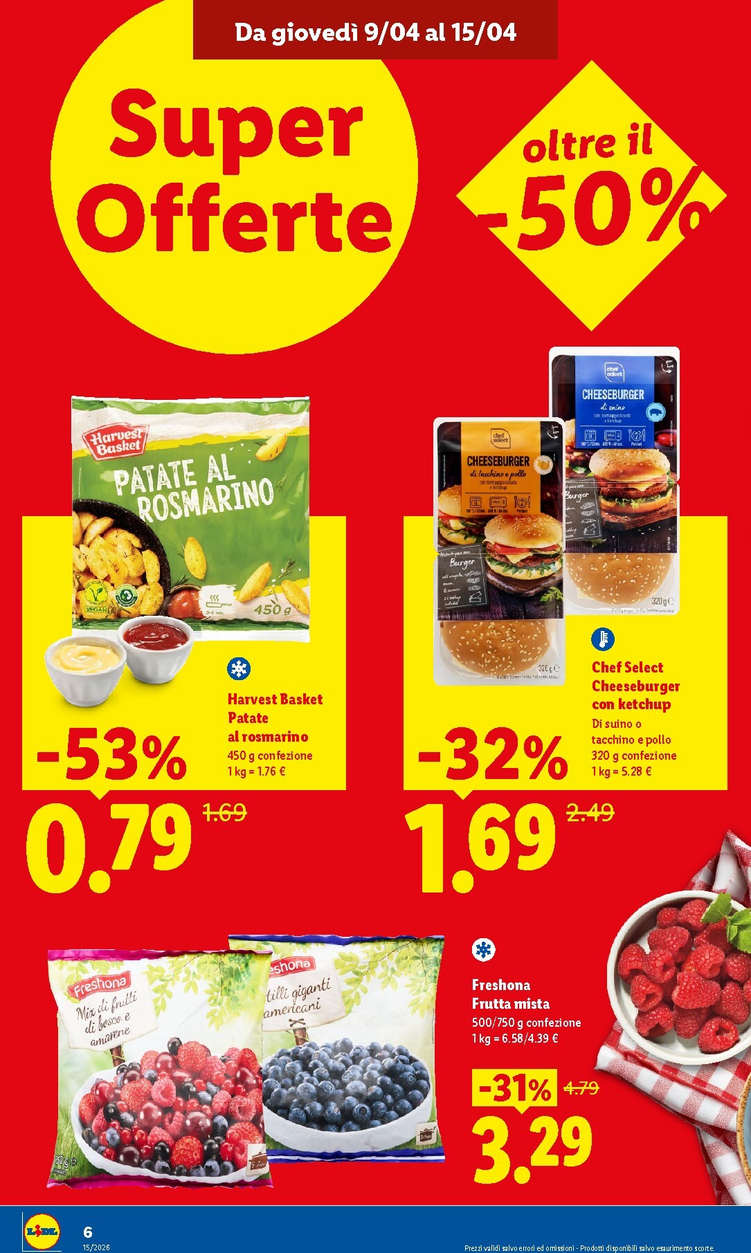 lidl - Volantino attuale di Lidl - Fermo valido dal giovedì 09/04/2026 al mercoledì 15/04/2026 - page: 6