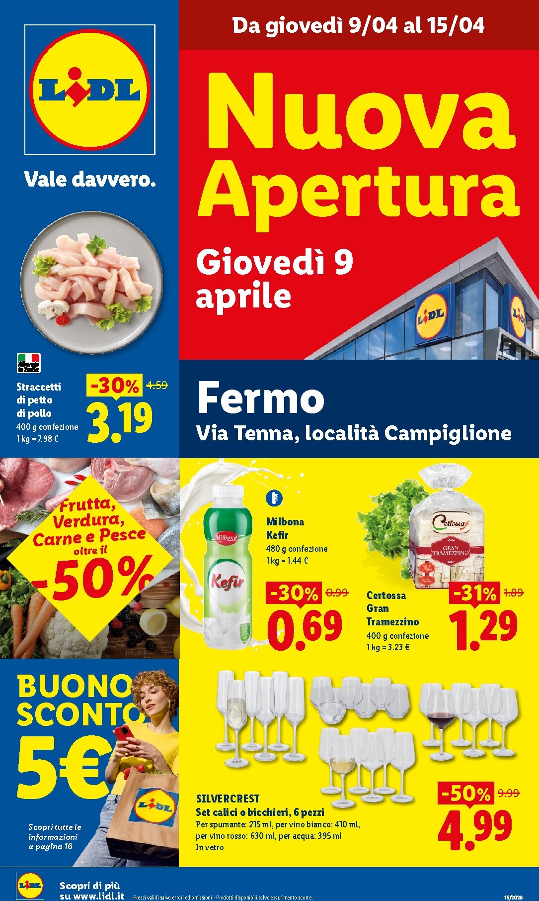 lidl - Volantino attuale di Lidl - Fermo valido dal giovedì 09/04/2026 al mercoledì 15/04/2026