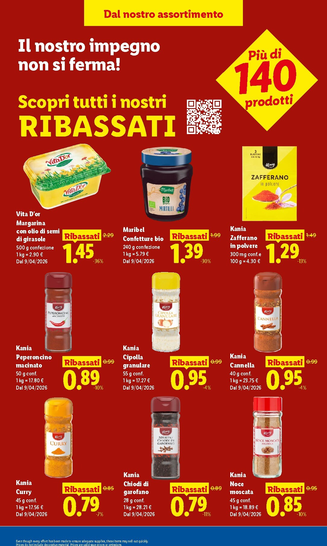 lidl - Volantino attuale di Lidl - Scendono i Prezzi valido dal giovedì 09/04/2026 al mercoledì 27/05/2026 - page: 3