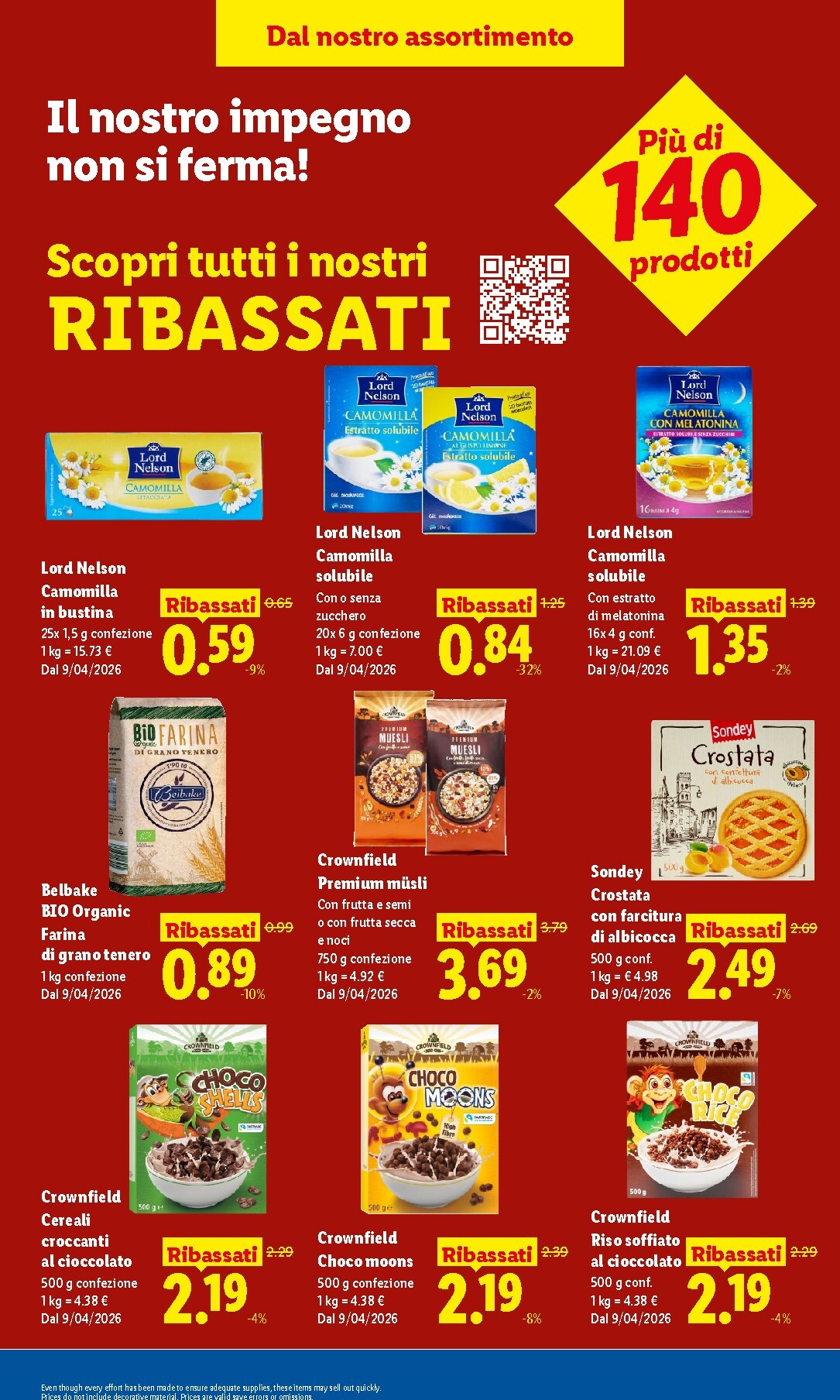 lidl - Volantino attuale di Lidl - Scendono i Prezzi valido dal giovedì 09/04/2026 al mercoledì 27/05/2026 - page: 9