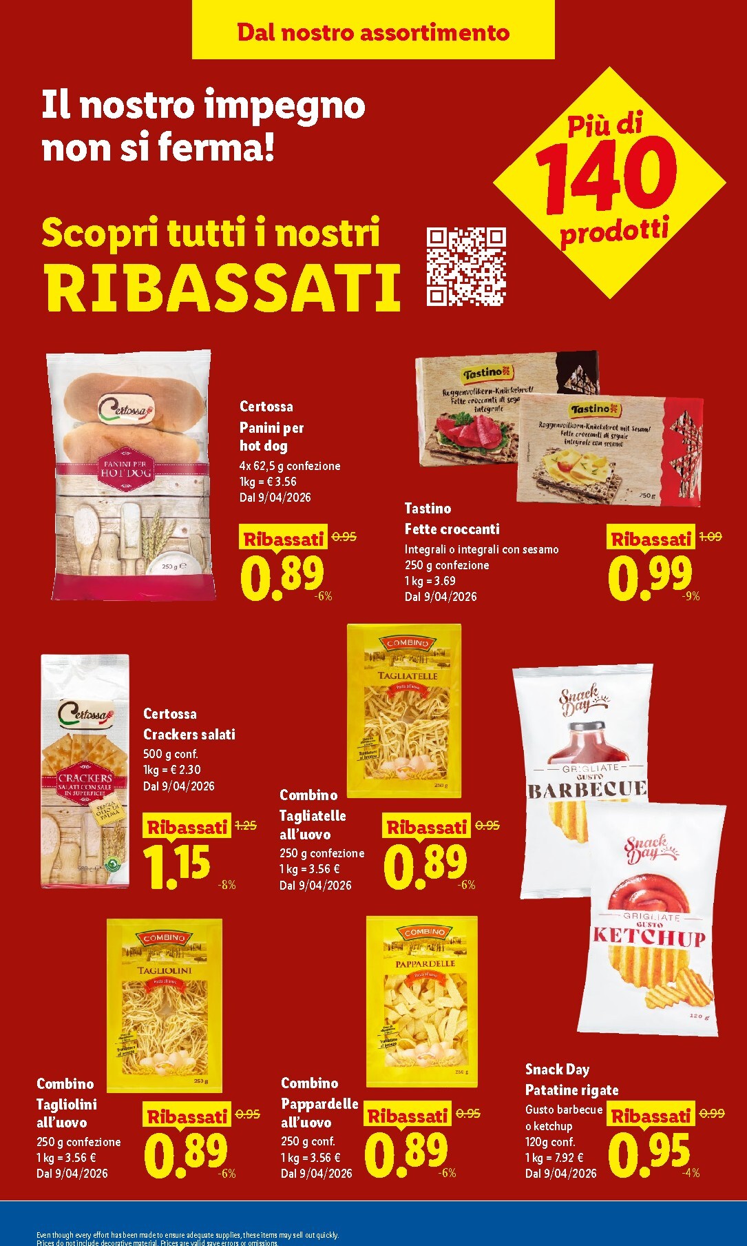 lidl - Volantino attuale di Lidl - Scendono i Prezzi valido dal giovedì 09/04/2026 al mercoledì 27/05/2026 - page: 7