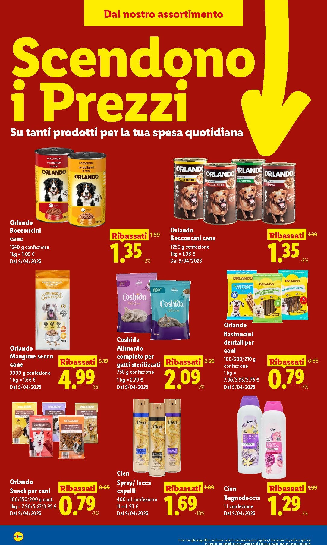 lidl - Volantino attuale di Lidl - Scendono i Prezzi valido dal giovedì 09/04/2026 al mercoledì 27/05/2026 - page: 16