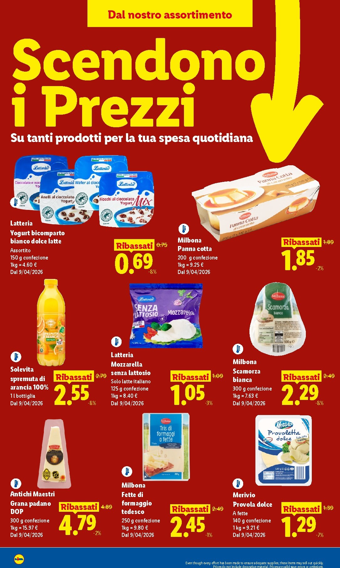 lidl - Volantino attuale di Lidl - Scendono i Prezzi valido dal giovedì 09/04/2026 al mercoledì 27/05/2026 - page: 14