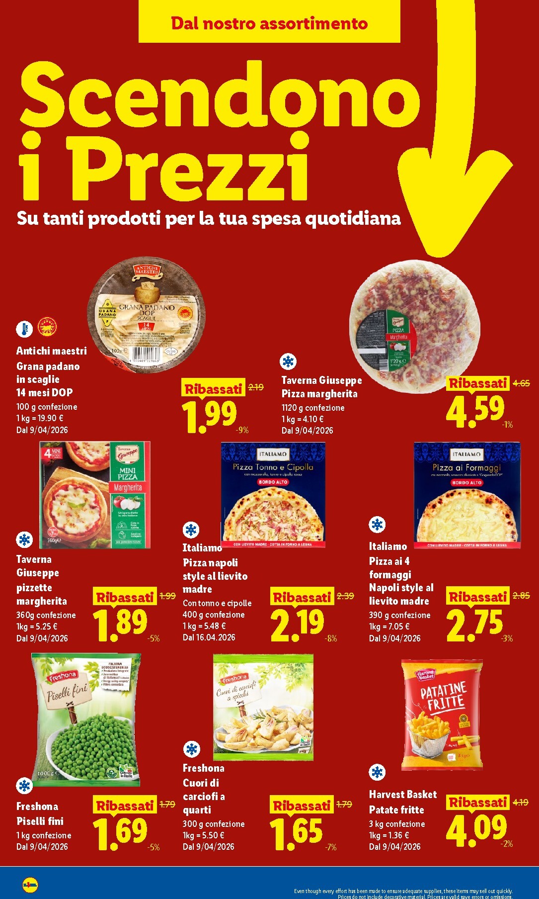 lidl - Volantino attuale di Lidl - Scendono i Prezzi valido dal giovedì 09/04/2026 al mercoledì 27/05/2026 - page: 12