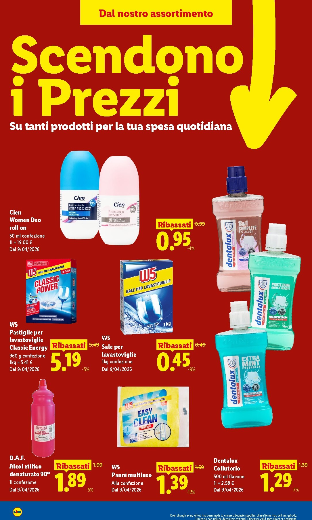lidl - Volantino attuale di Lidl - Scendono i Prezzi valido dal giovedì 09/04/2026 al mercoledì 27/05/2026 - page: 18