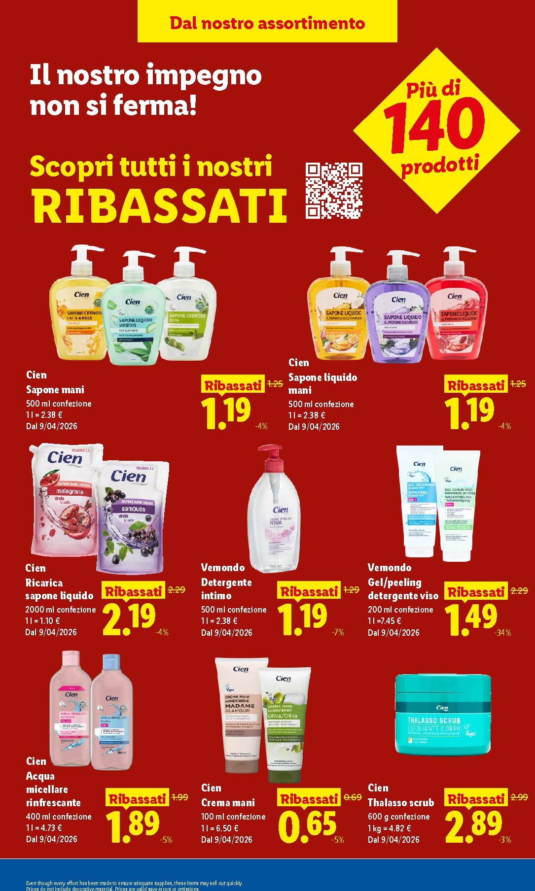 lidl - Volantino attuale di Lidl - Scendono i Prezzi valido dal giovedì 09/04/2026 al mercoledì 27/05/2026 - page: 17