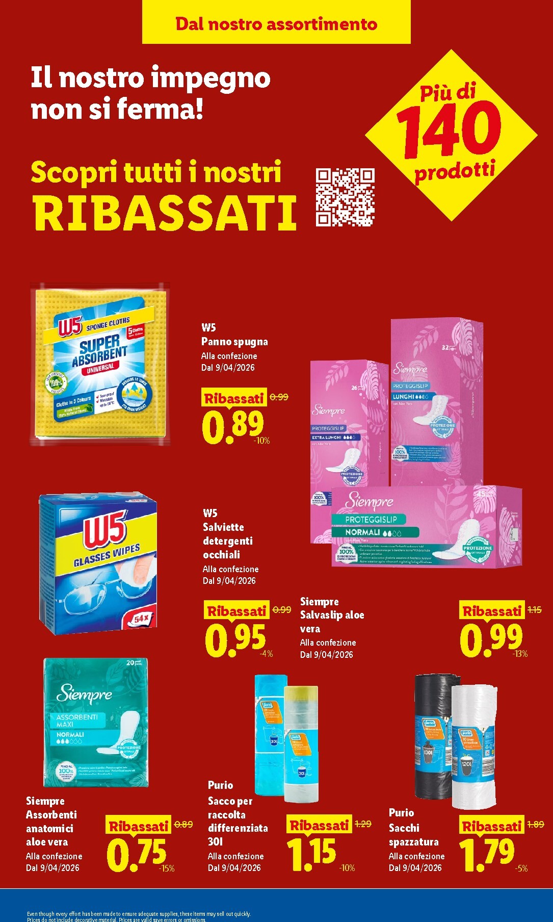 lidl - Volantino attuale di Lidl - Scendono i Prezzi valido dal giovedì 09/04/2026 al mercoledì 27/05/2026 - page: 19