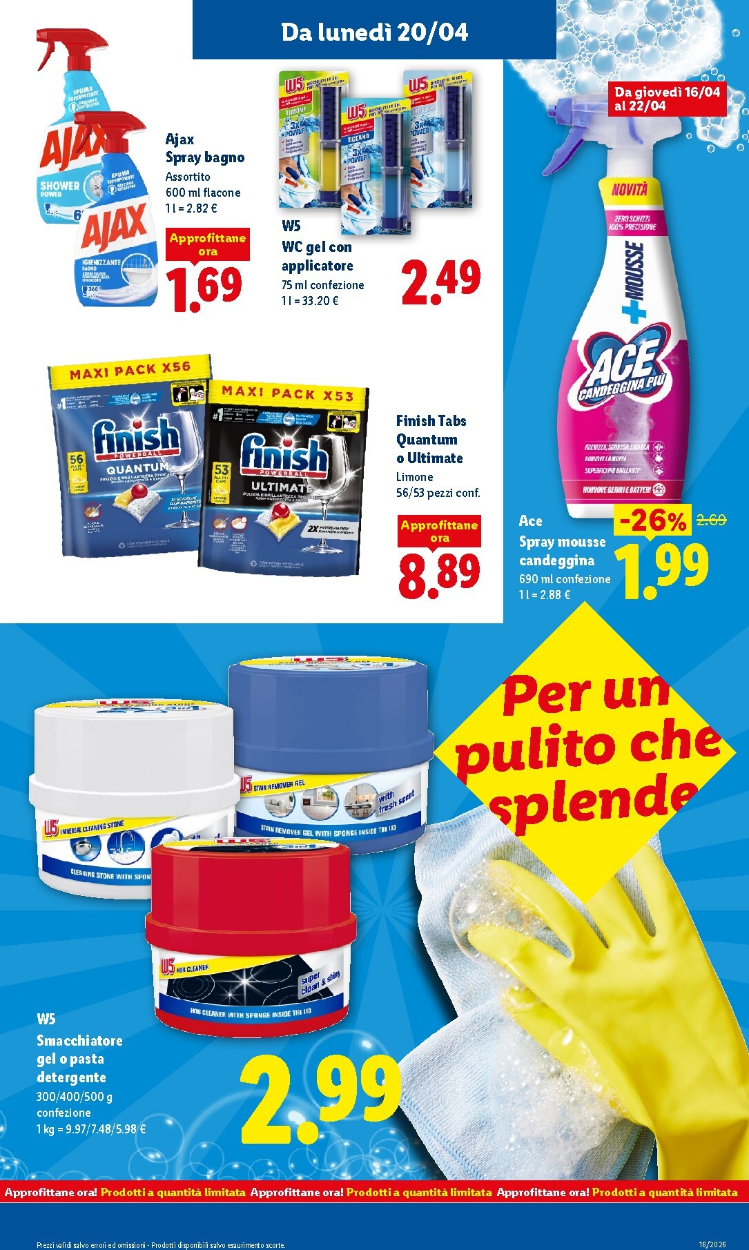 lidl - Volantino Lidl per la prossima settimana dal giovedì 16/04/2026 al mercoledì 22/04/2026 - page: 41