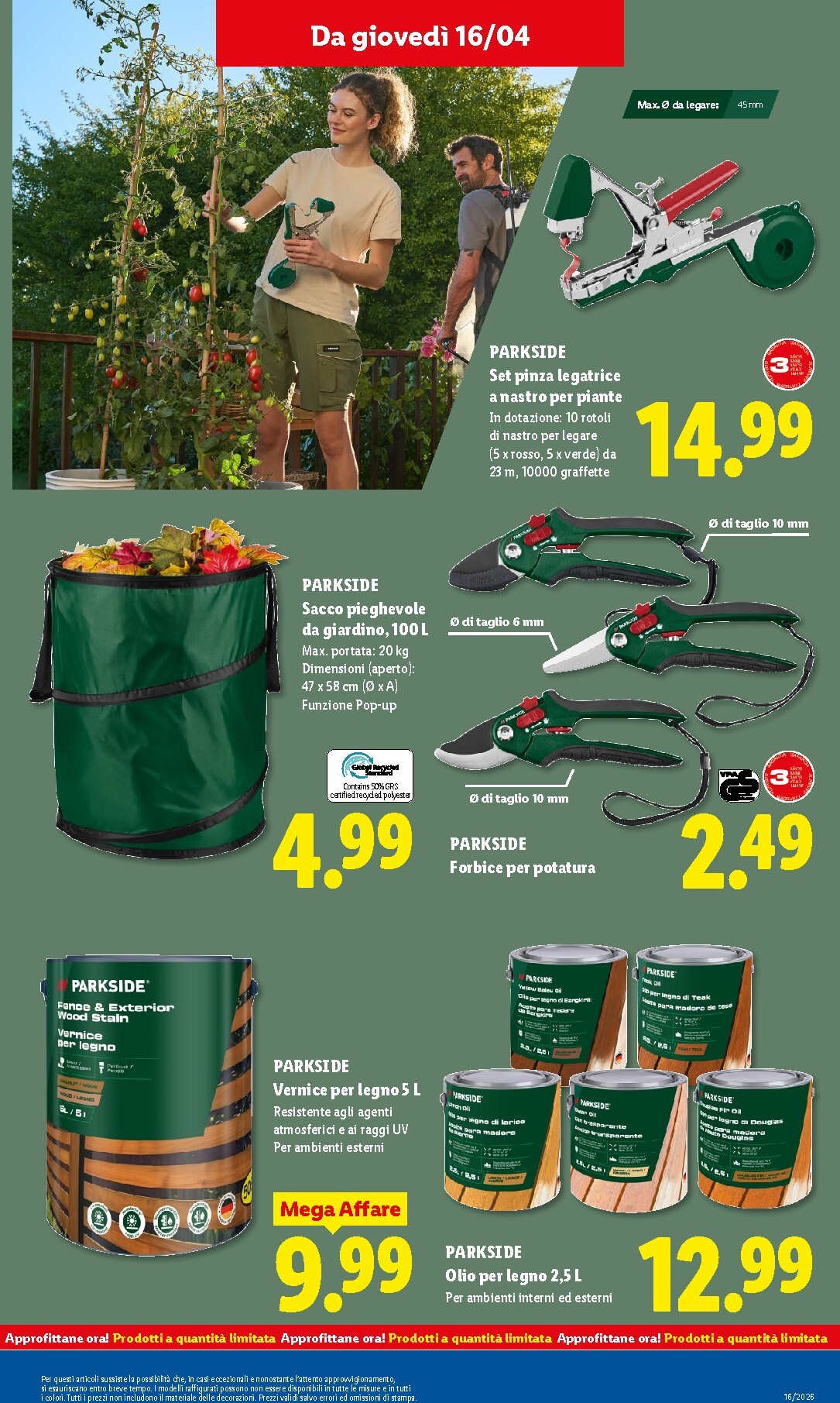 lidl - Volantino Lidl per la prossima settimana dal giovedì 16/04/2026 al mercoledì 22/04/2026 - page: 21