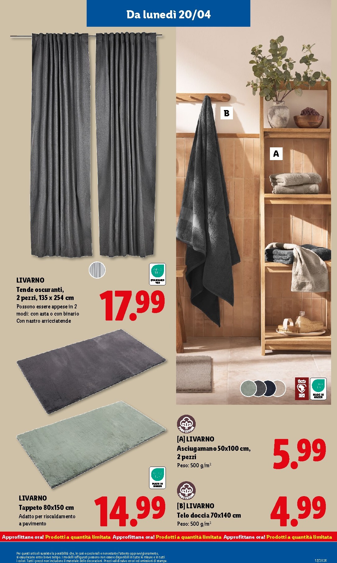 lidl - Volantino Lidl per la prossima settimana dal giovedì 16/04/2026 al mercoledì 22/04/2026 - page: 31