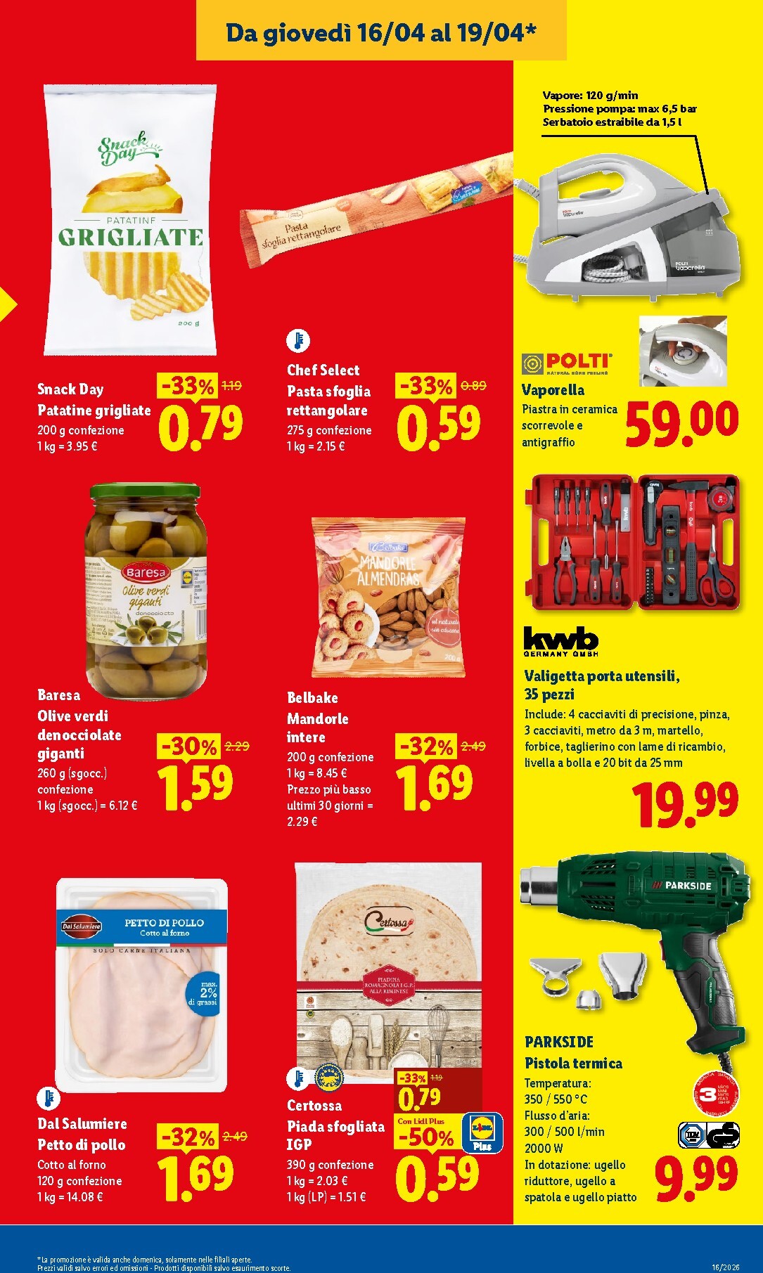 lidl - Volantino Lidl per la prossima settimana dal giovedì 16/04/2026 al mercoledì 22/04/2026 - page: 3