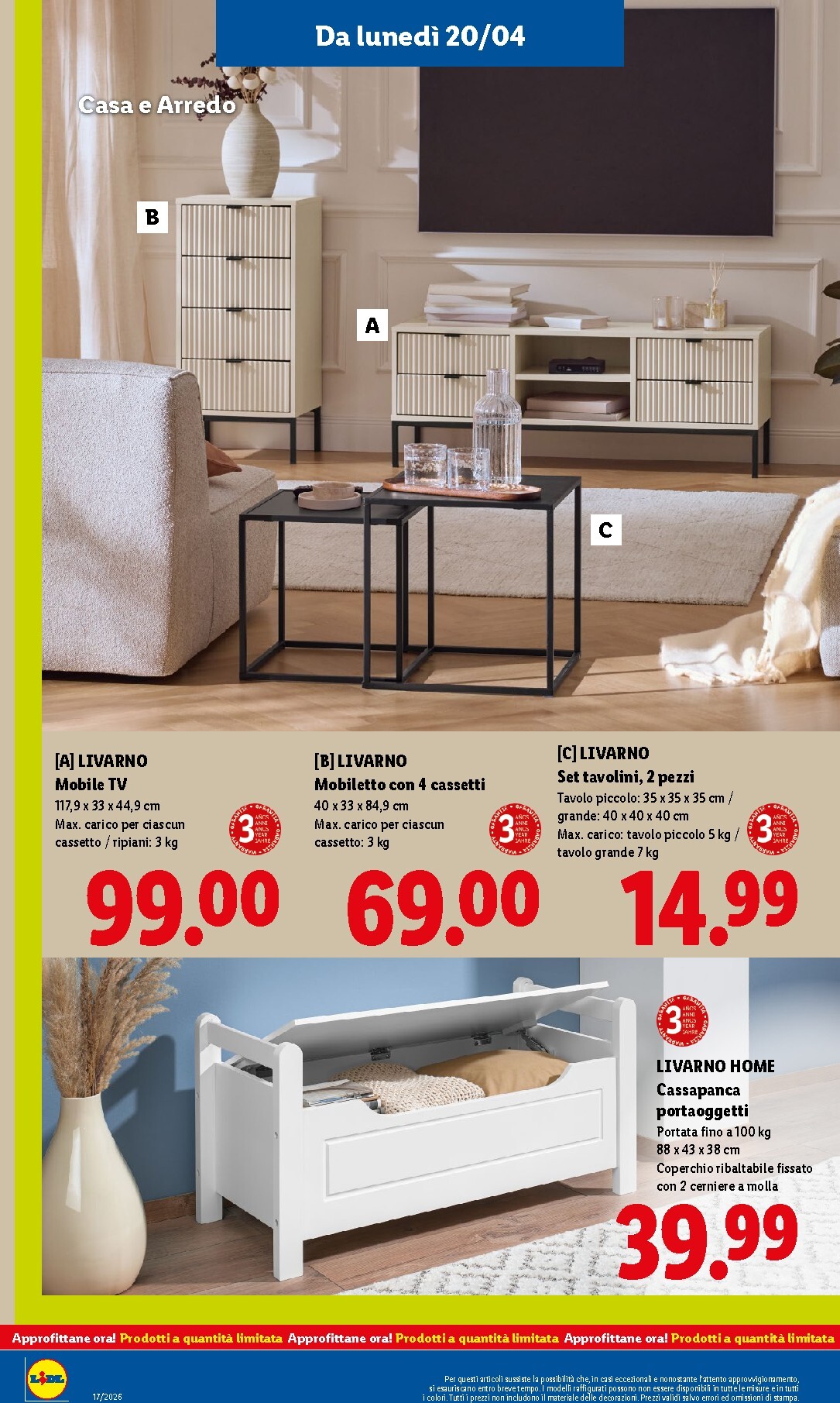 lidl - Volantino Lidl per la prossima settimana dal giovedì 16/04/2026 al mercoledì 22/04/2026 - page: 32