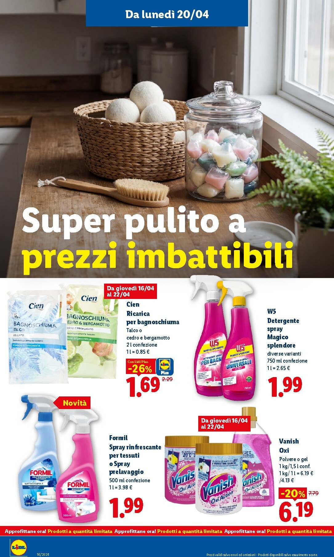 lidl - Volantino Lidl per la prossima settimana dal giovedì 16/04/2026 al mercoledì 22/04/2026 - page: 42