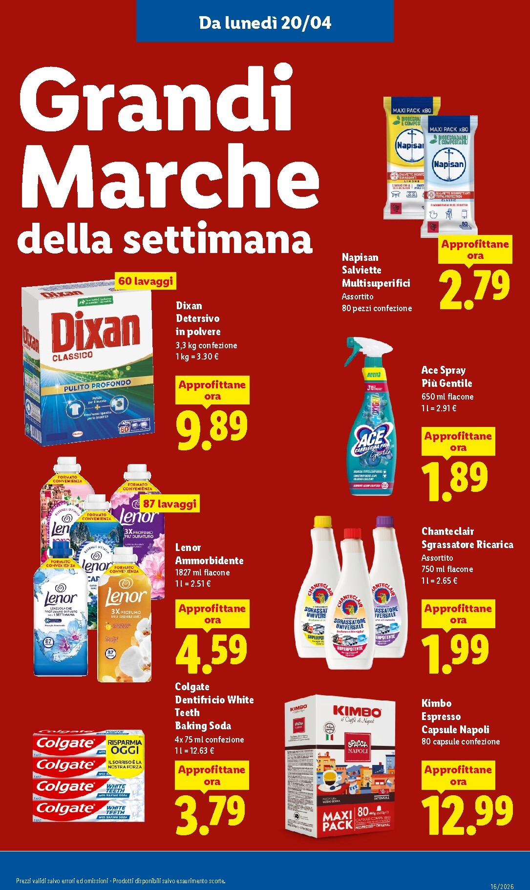lidl - Volantino Lidl per la prossima settimana dal giovedì 16/04/2026 al mercoledì 22/04/2026 - page: 46
