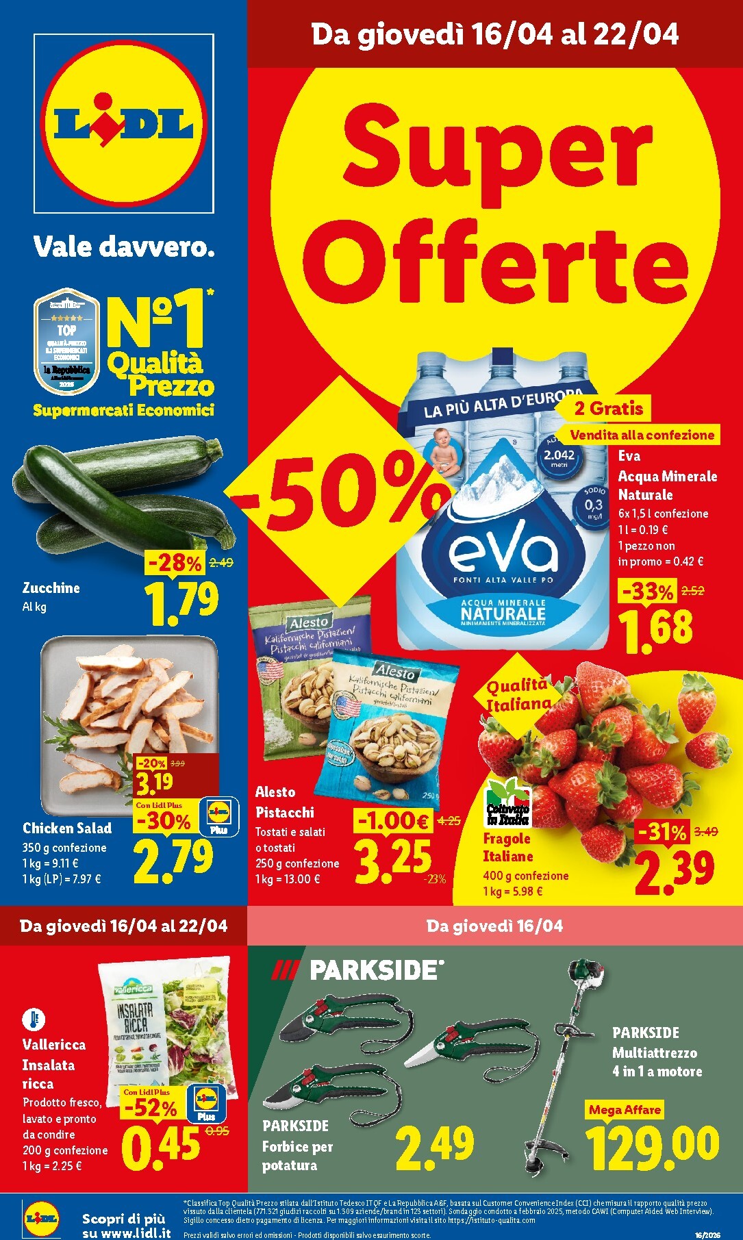 lidl - Volantino Lidl per la prossima settimana dal giovedì 16/04/2026 al mercoledì 22/04/2026