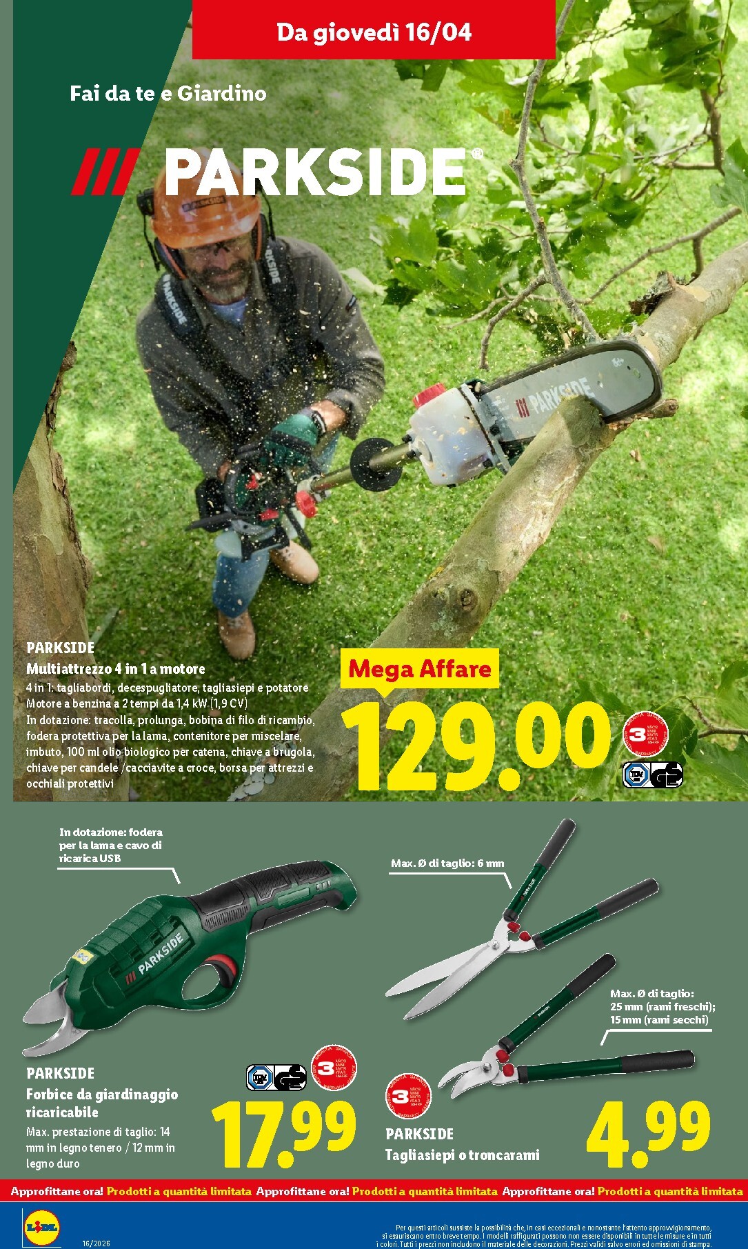 lidl - Volantino Lidl per la prossima settimana dal giovedì 16/04/2026 al mercoledì 22/04/2026 - page: 20