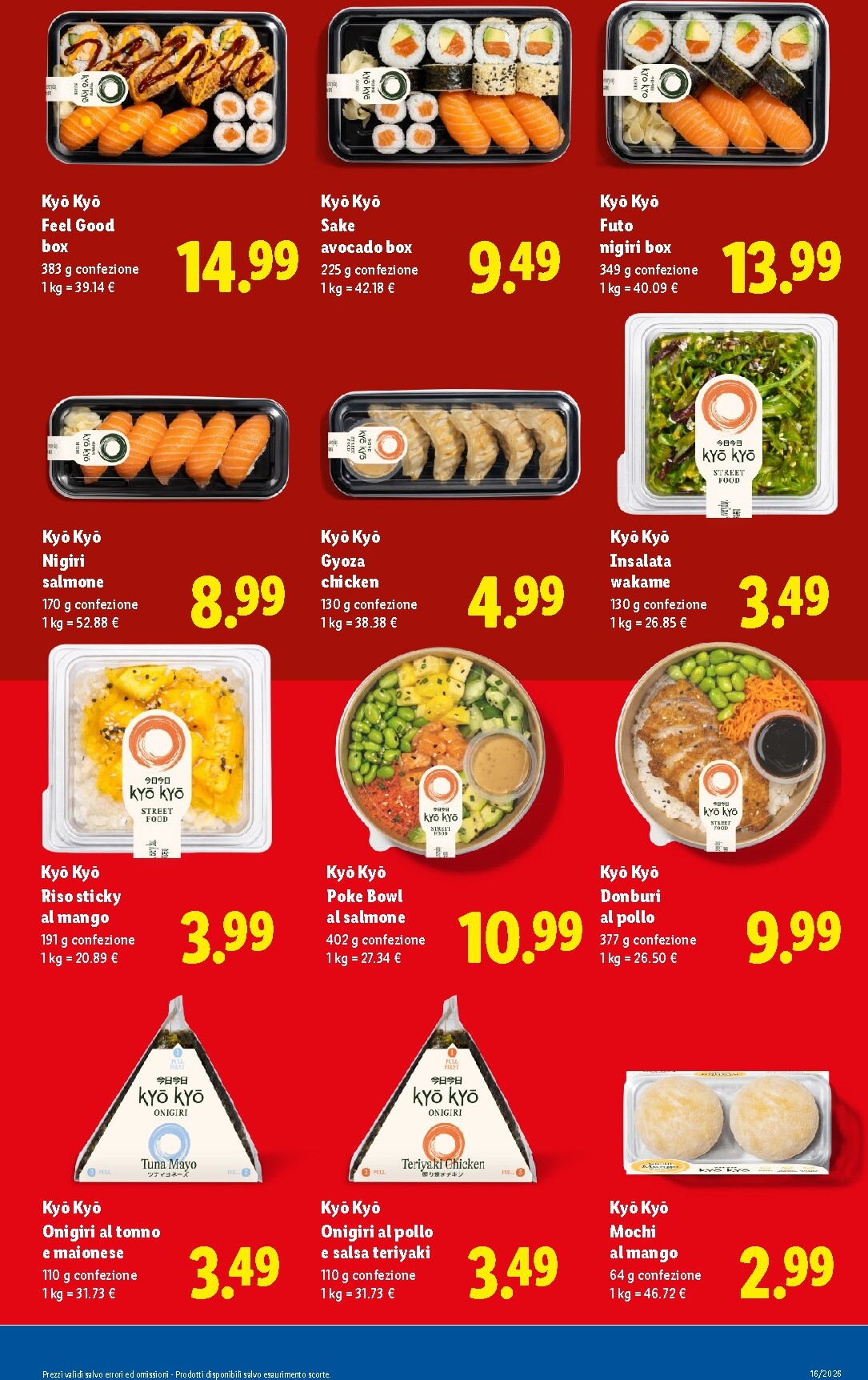lidl - Volantino attuale di Lidl - Il Sushi fresco ogni giorno valido dal lunedì 13/04/2026 al mercoledì 22/04/2026 - page: 2
