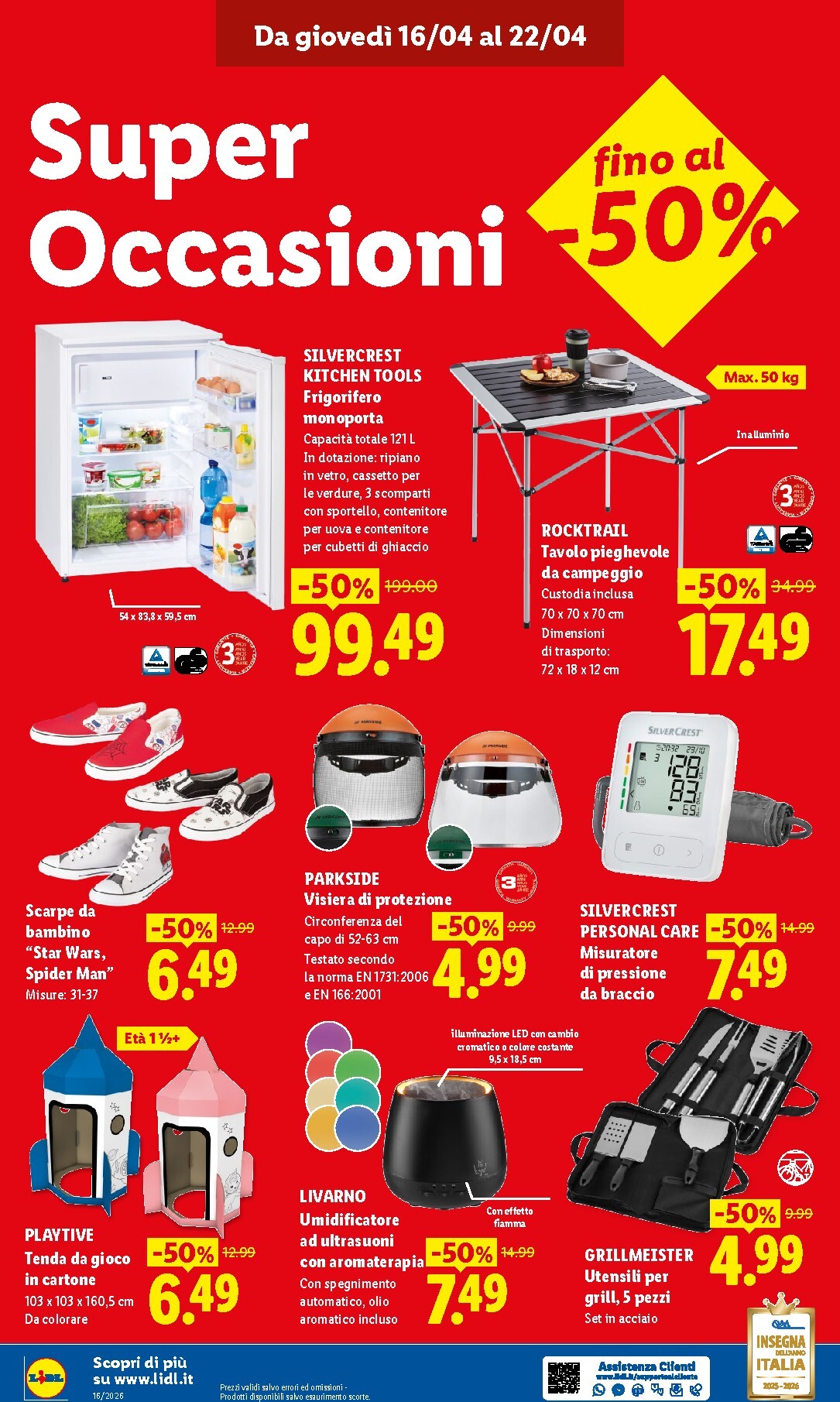 lidl - Volantino attuale di Lidl - Prato valido dal giovedì 16/04/2026 al mercoledì 22/04/2026 - page: 4