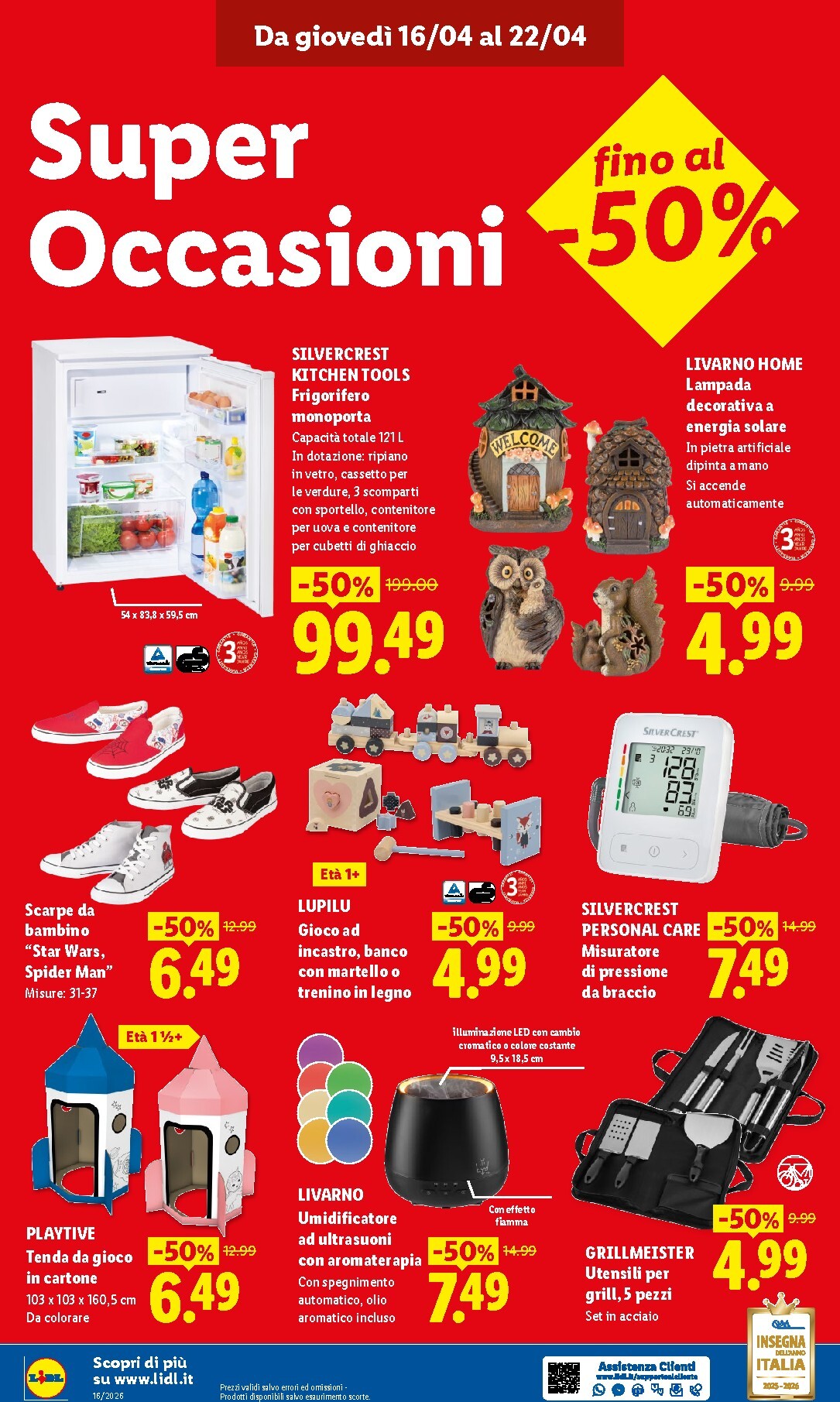 lidl - Volantino attuale di Lidl - Siracusa valido dal giovedì 16/04/2026 al mercoledì 22/04/2026 - page: 4