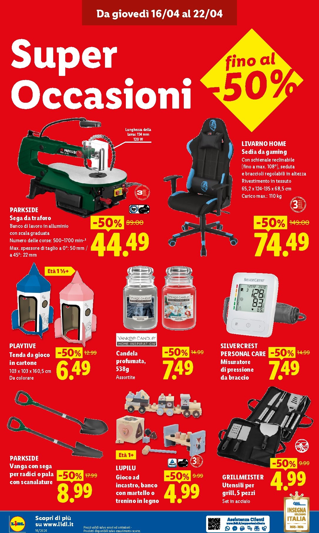 lidl - Volantino attuale di Lidl - Savigliano valido dal giovedì 16/04/2026 al mercoledì 22/04/2026 - page: 4