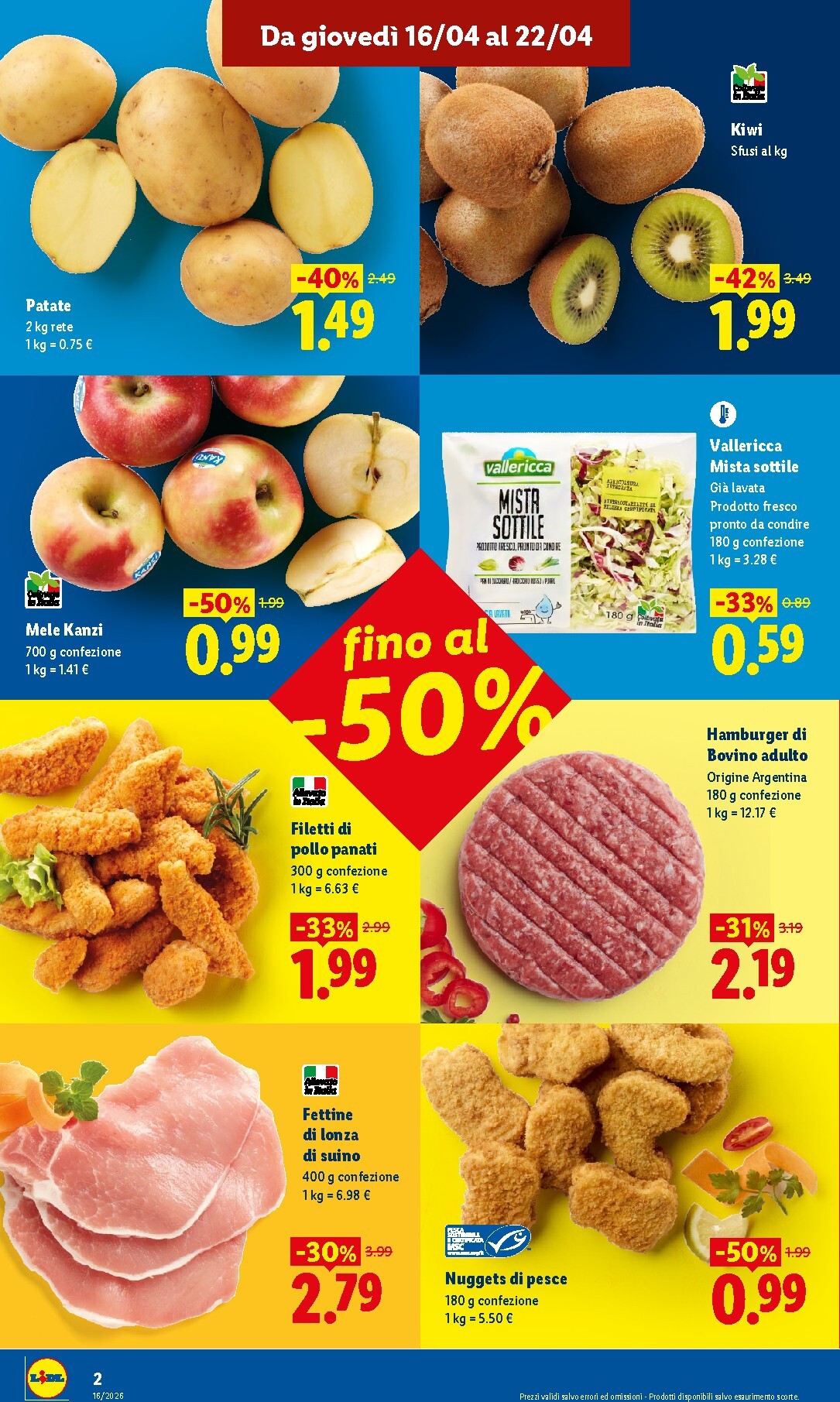 lidl - Volantino attuale di Lidl - Trescore Balneario valido dal giovedì 16/04/2026 al mercoledì 22/04/2026 - page: 2