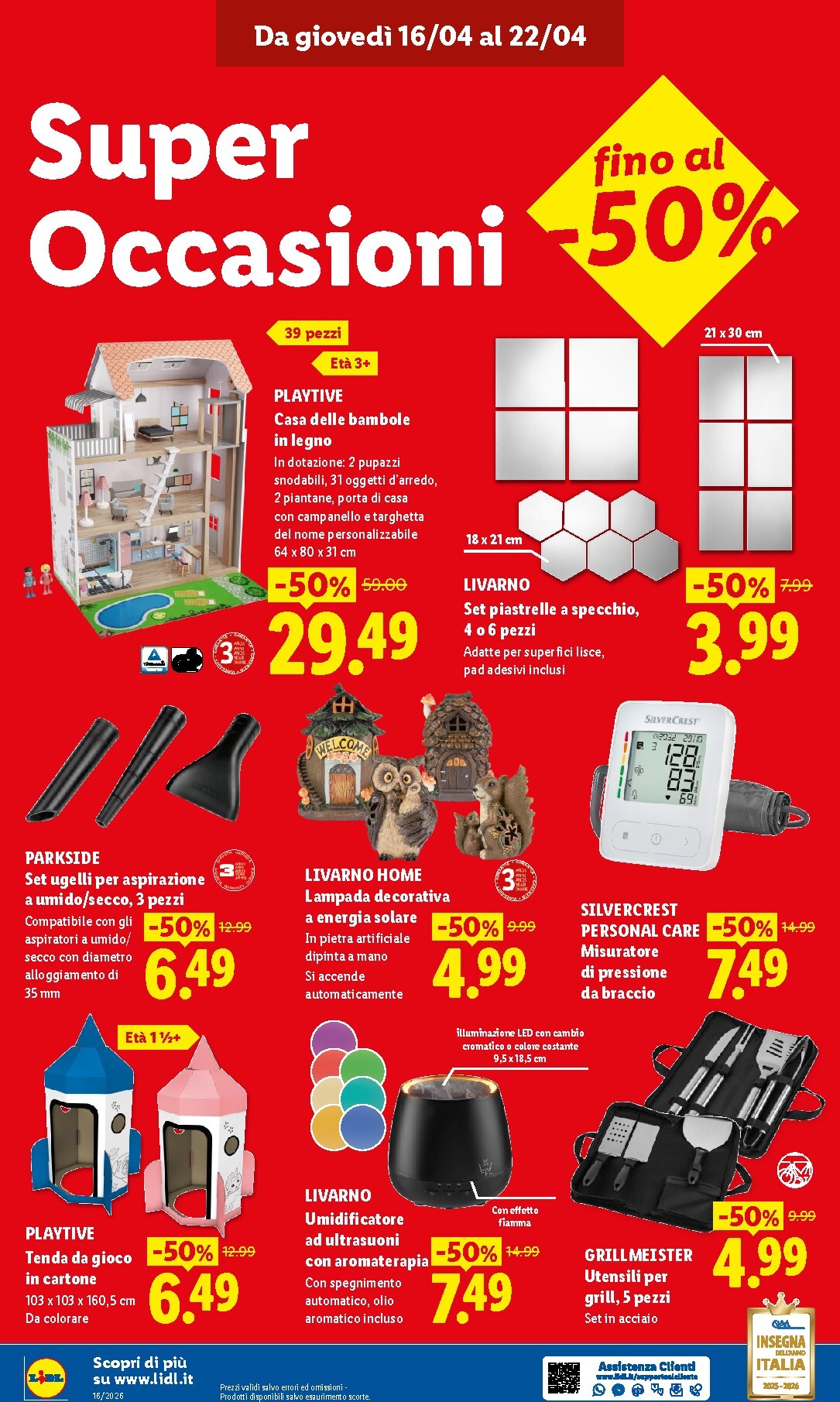 lidl - Volantino attuale di Lidl - Trescore Balneario valido dal giovedì 16/04/2026 al mercoledì 22/04/2026 - page: 4