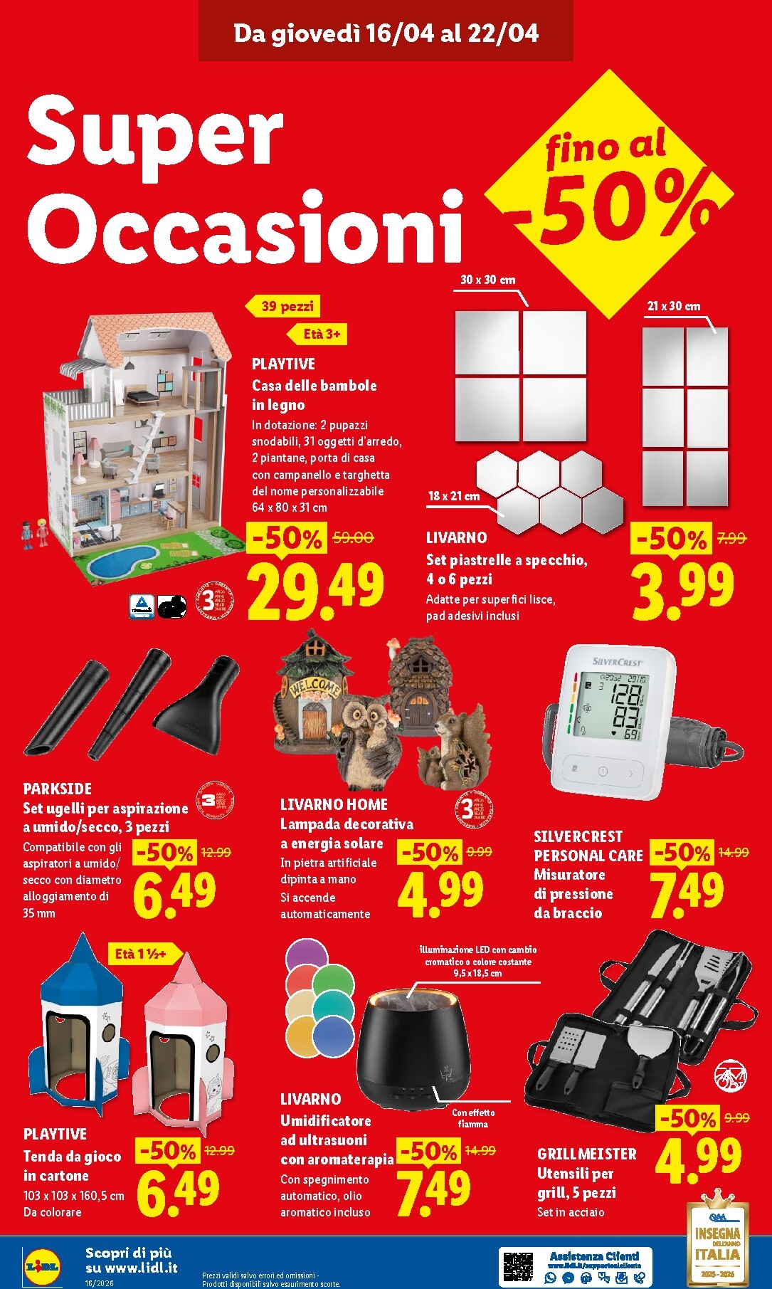 lidl - Volantino attuale di Lidl - Stezzano valido dal giovedì 16/04/2026 al mercoledì 22/04/2026 - page: 4