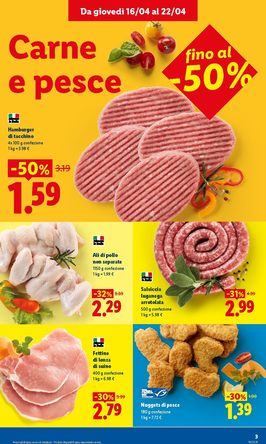 lidl - Volantino attuale di Lidl - Fermo valido dal giovedì 16/04/2026 al mercoledì 22/04/2026 - page: 3