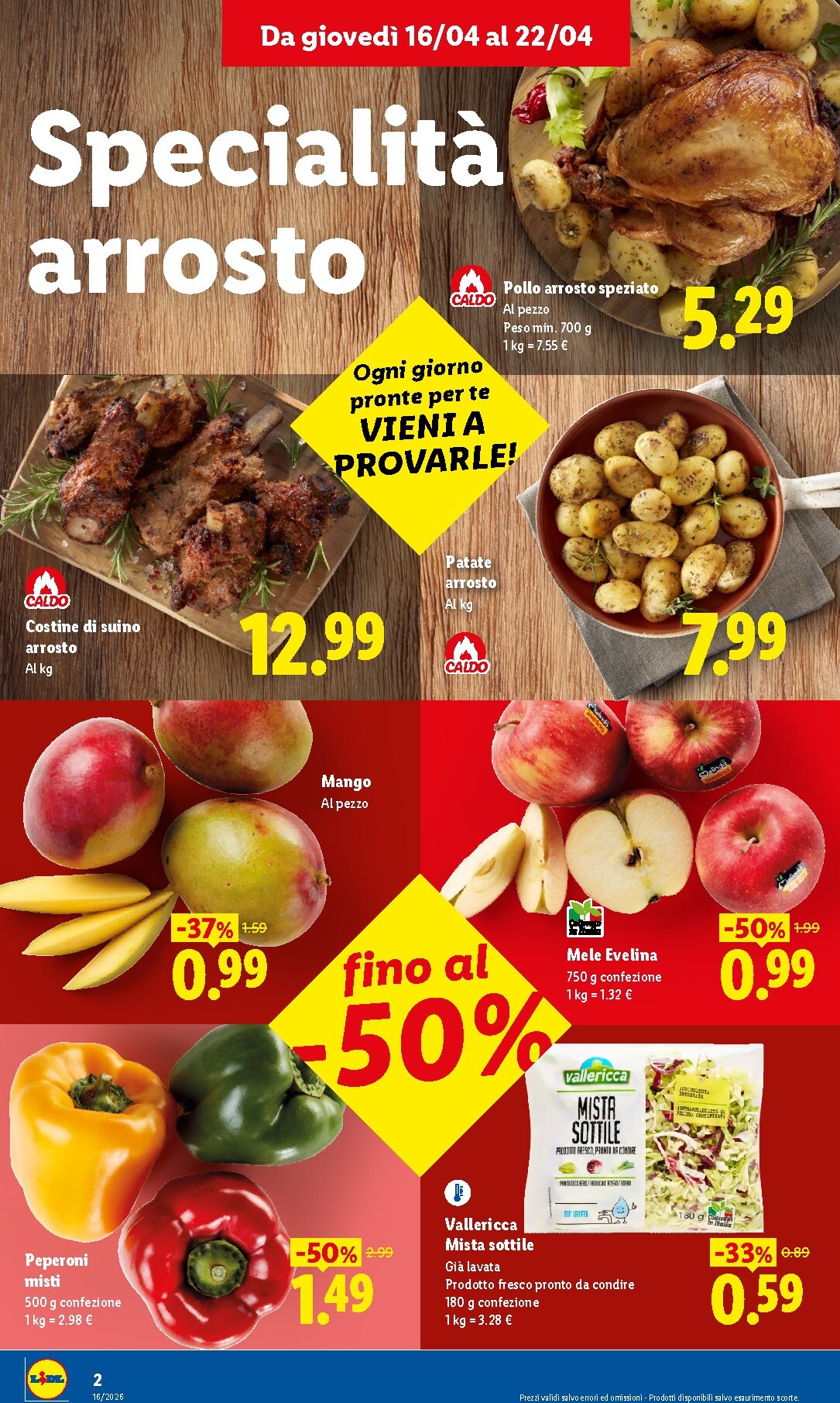 lidl - Volantino attuale di Lidl - Fermo valido dal giovedì 16/04/2026 al mercoledì 22/04/2026 - page: 2