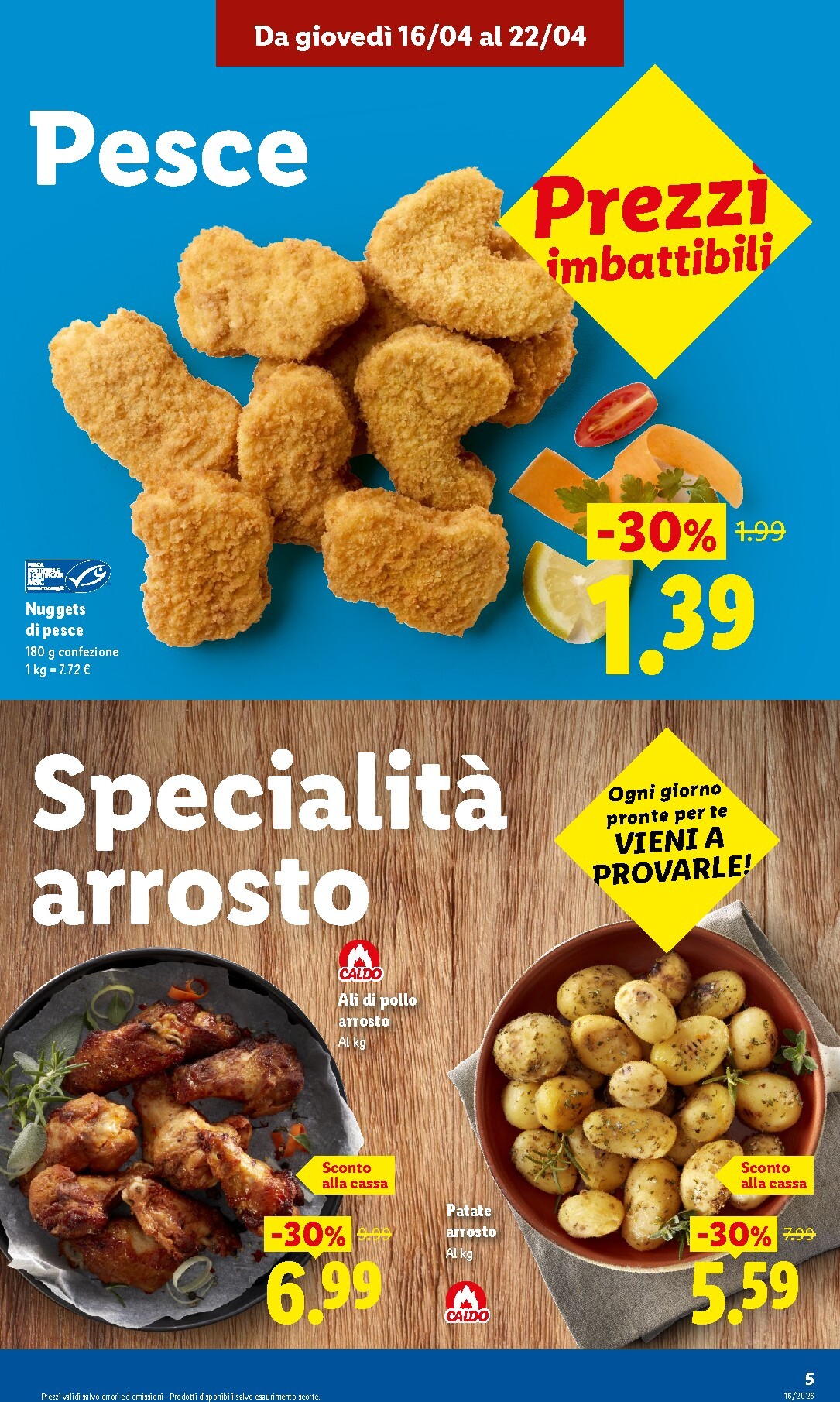 lidl - Volantino attuale di Lidl - Bologna valido dal giovedì 16/04/2026 al mercoledì 22/04/2026 - page: 5