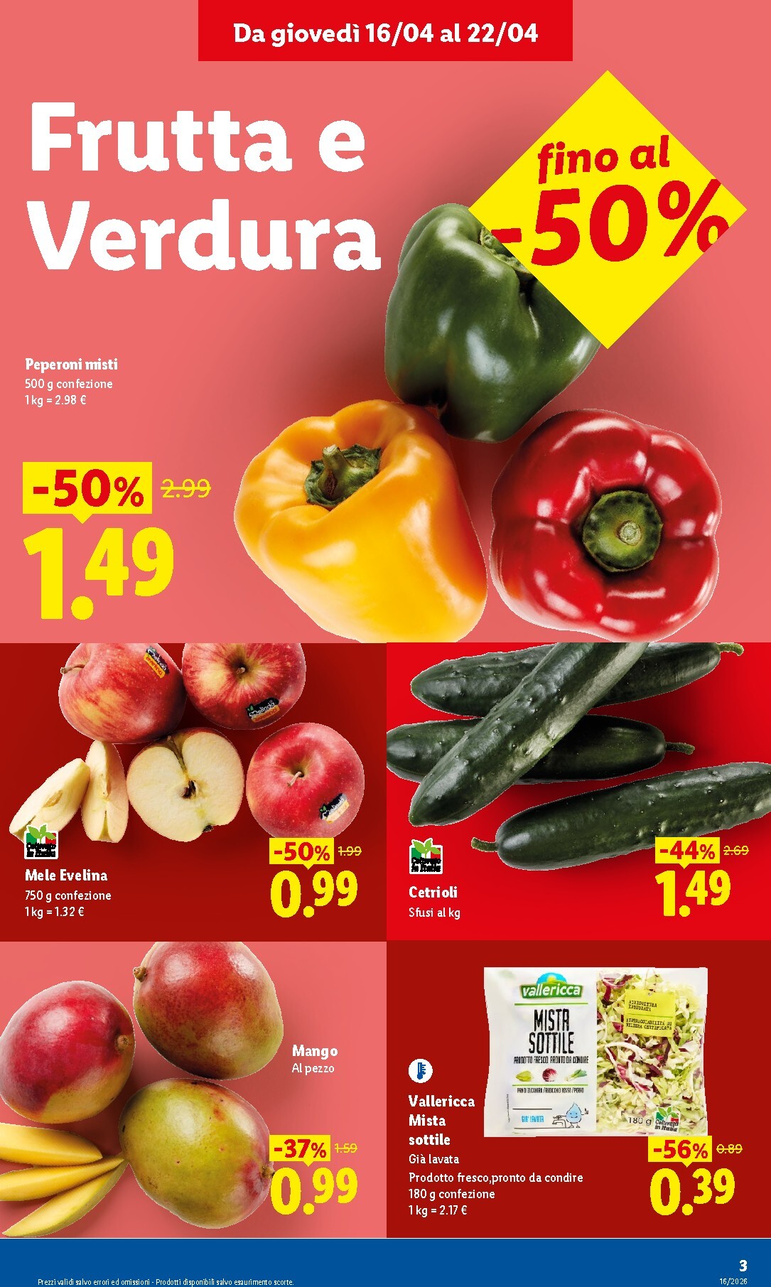 lidl - Volantino attuale di Lidl - Bologna valido dal giovedì 16/04/2026 al mercoledì 22/04/2026 - page: 3