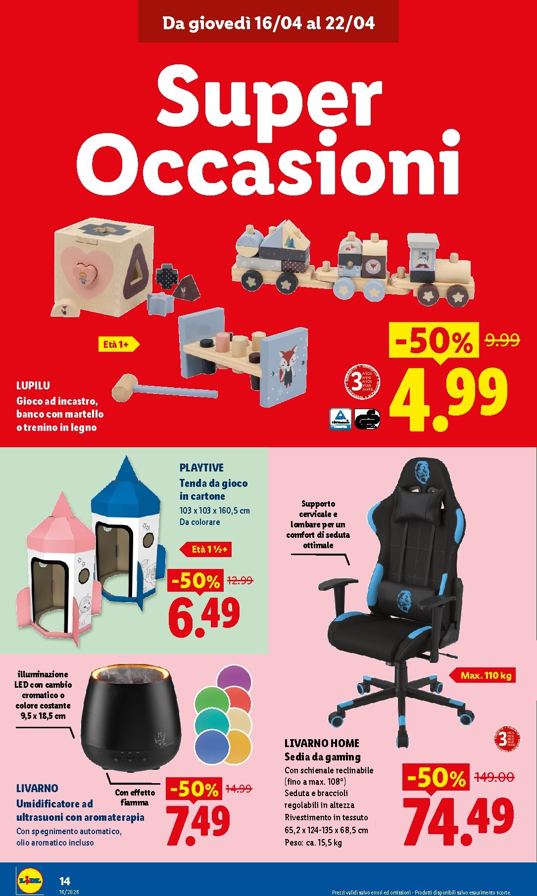 lidl - Volantino attuale di Lidl - Bologna valido dal giovedì 16/04/2026 al mercoledì 22/04/2026 - page: 14