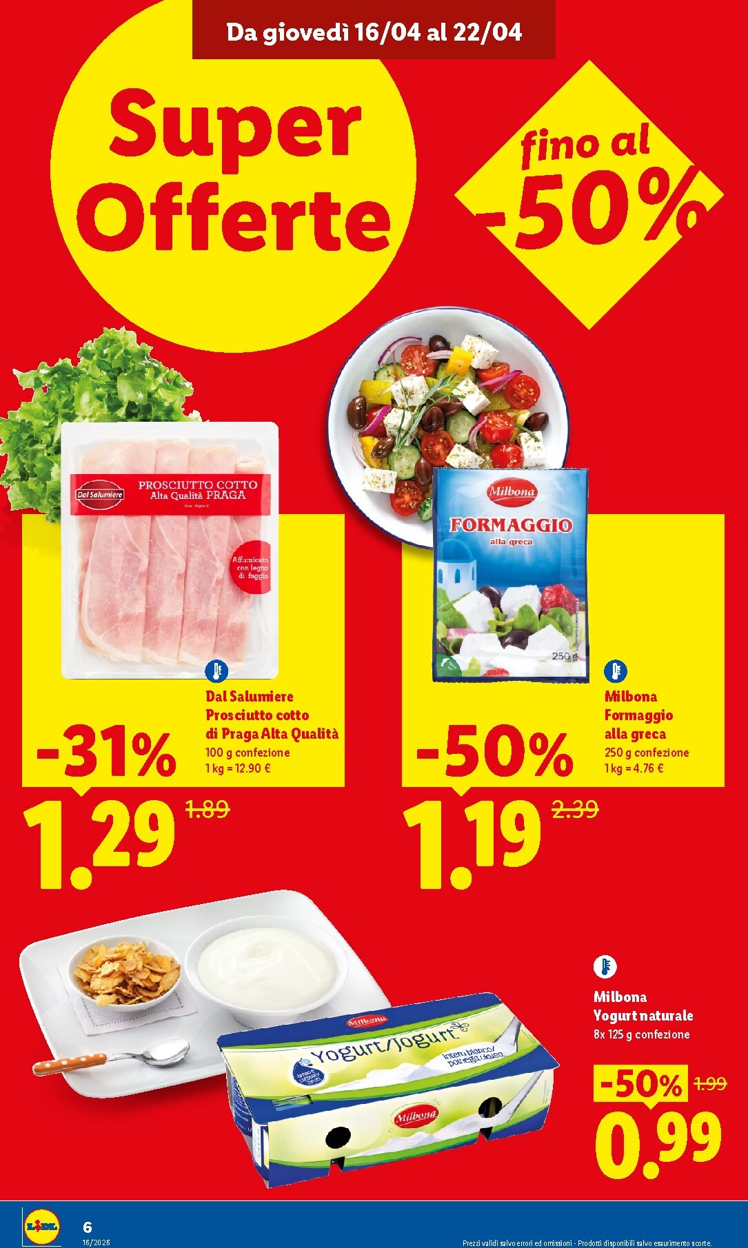 lidl - Volantino attuale di Lidl - Bologna valido dal giovedì 16/04/2026 al mercoledì 22/04/2026 - page: 6