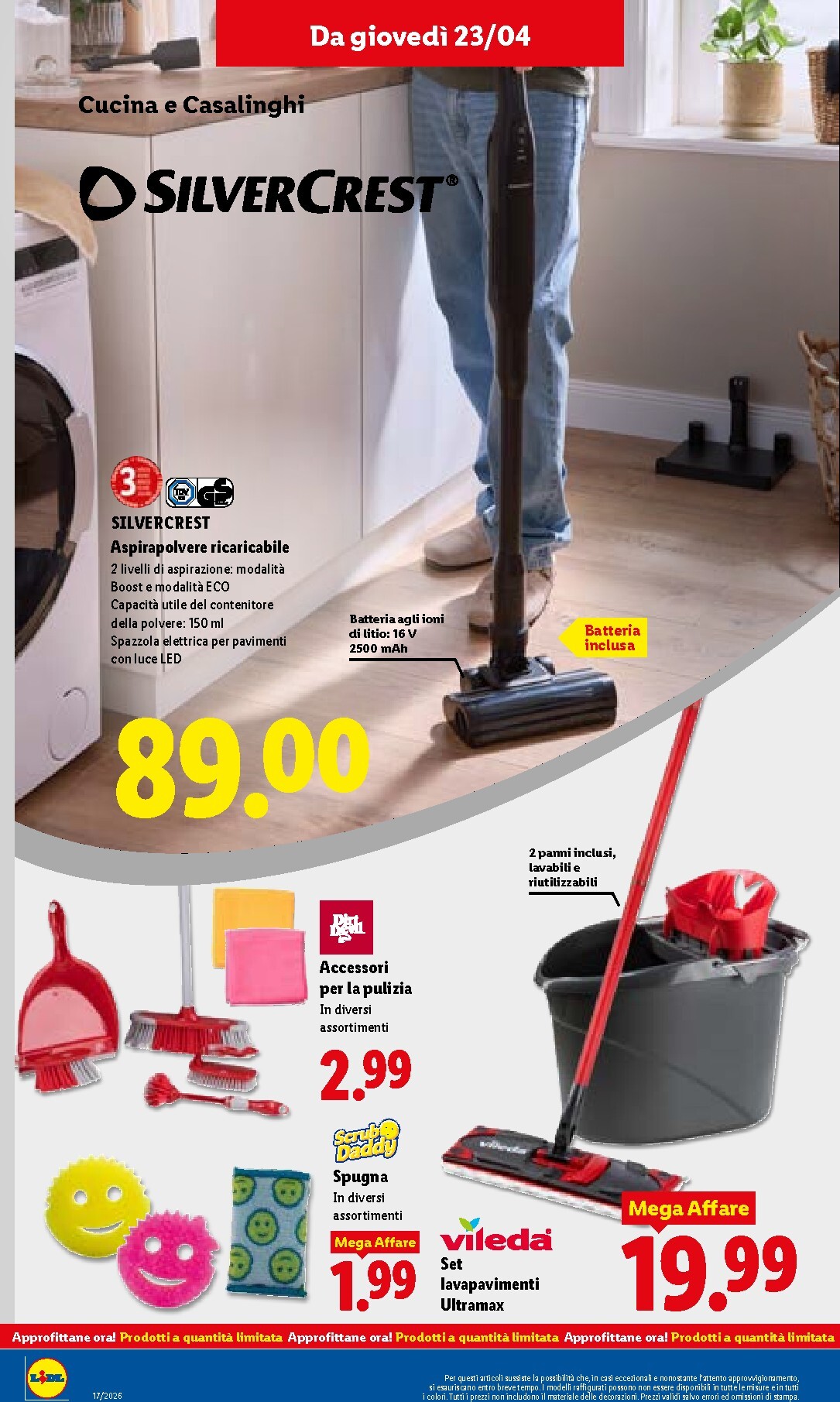 lidl - Volantino Lidl per la prossima settimana dal giovedì 23/04/2026 al mercoledì 29/04/2026 - page: 38