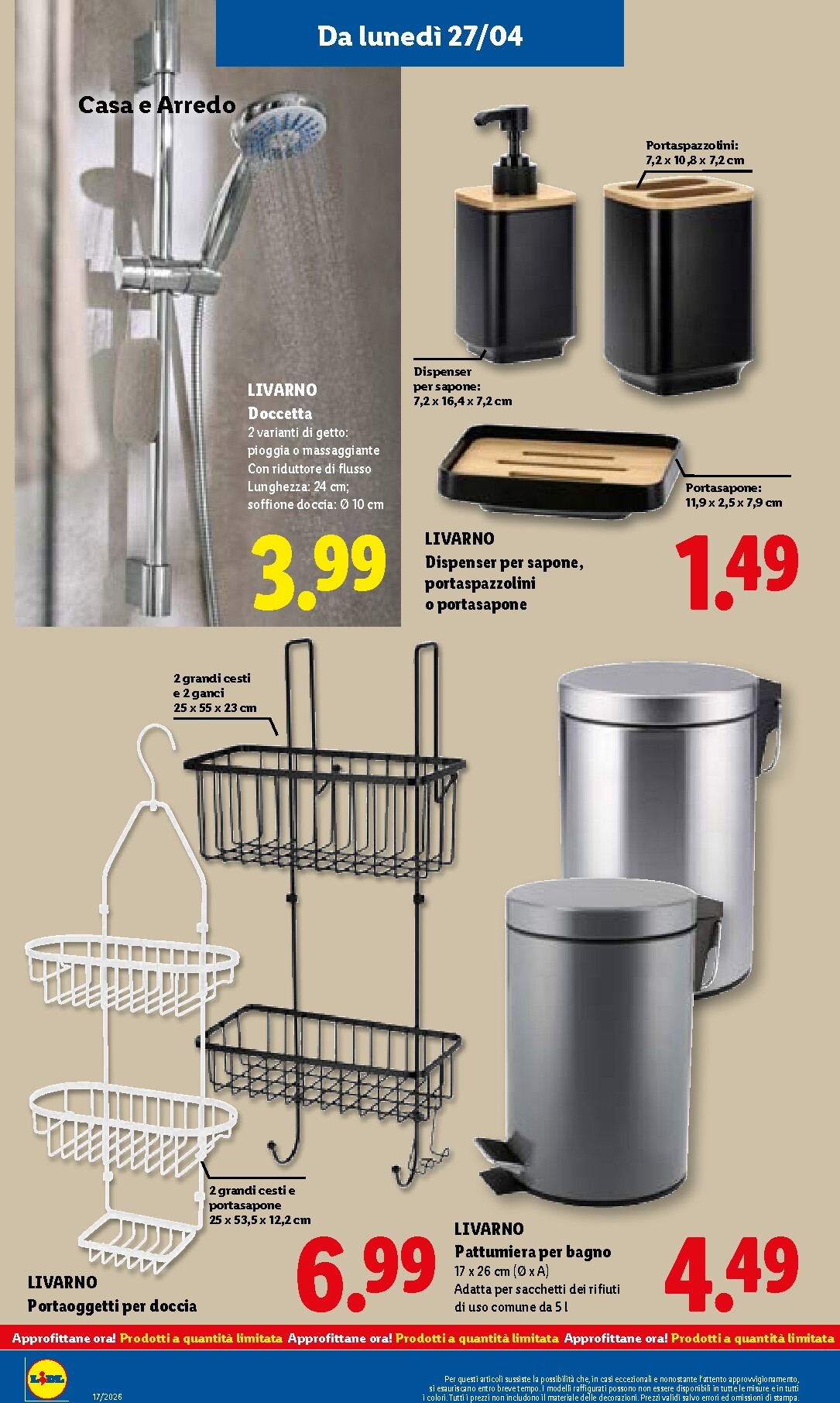 lidl - Volantino Lidl per la prossima settimana dal giovedì 23/04/2026 al mercoledì 29/04/2026 - page: 44