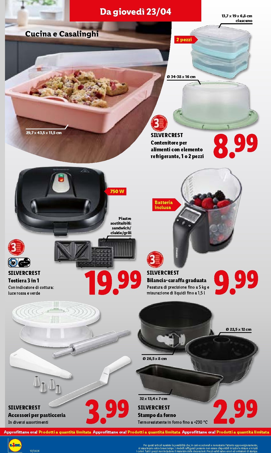 lidl - Volantino Lidl per la prossima settimana dal giovedì 23/04/2026 al mercoledì 29/04/2026 - page: 34