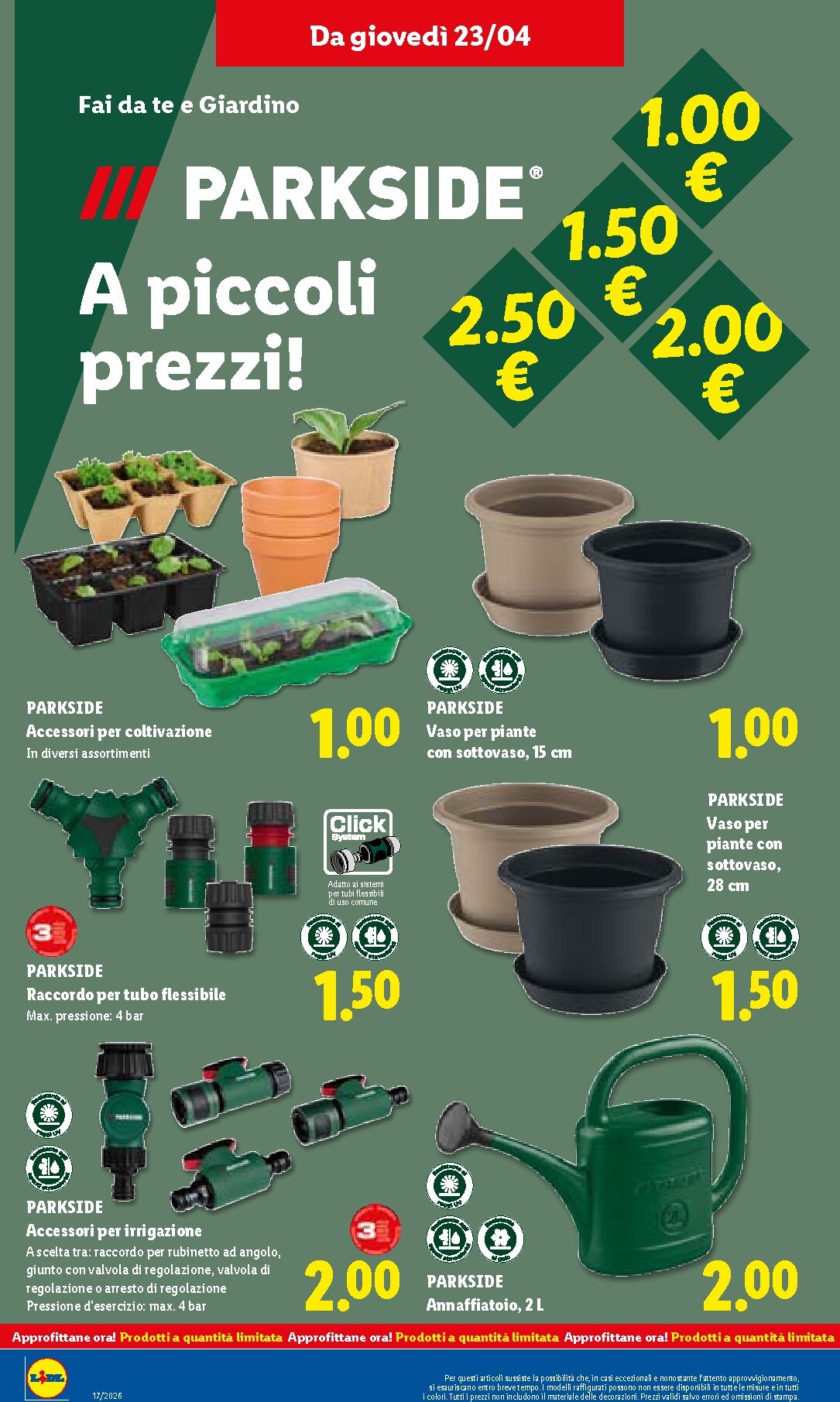 lidl - Volantino Lidl per la prossima settimana dal giovedì 23/04/2026 al mercoledì 29/04/2026 - page: 26