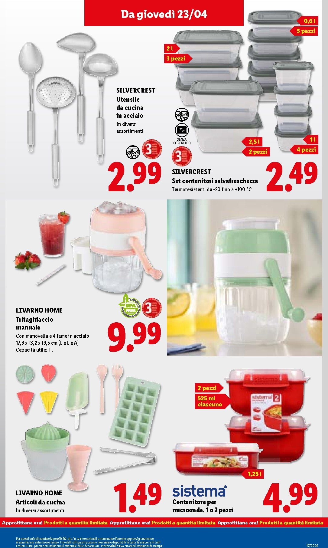 lidl - Volantino Lidl per la prossima settimana dal giovedì 23/04/2026 al mercoledì 29/04/2026 - page: 37