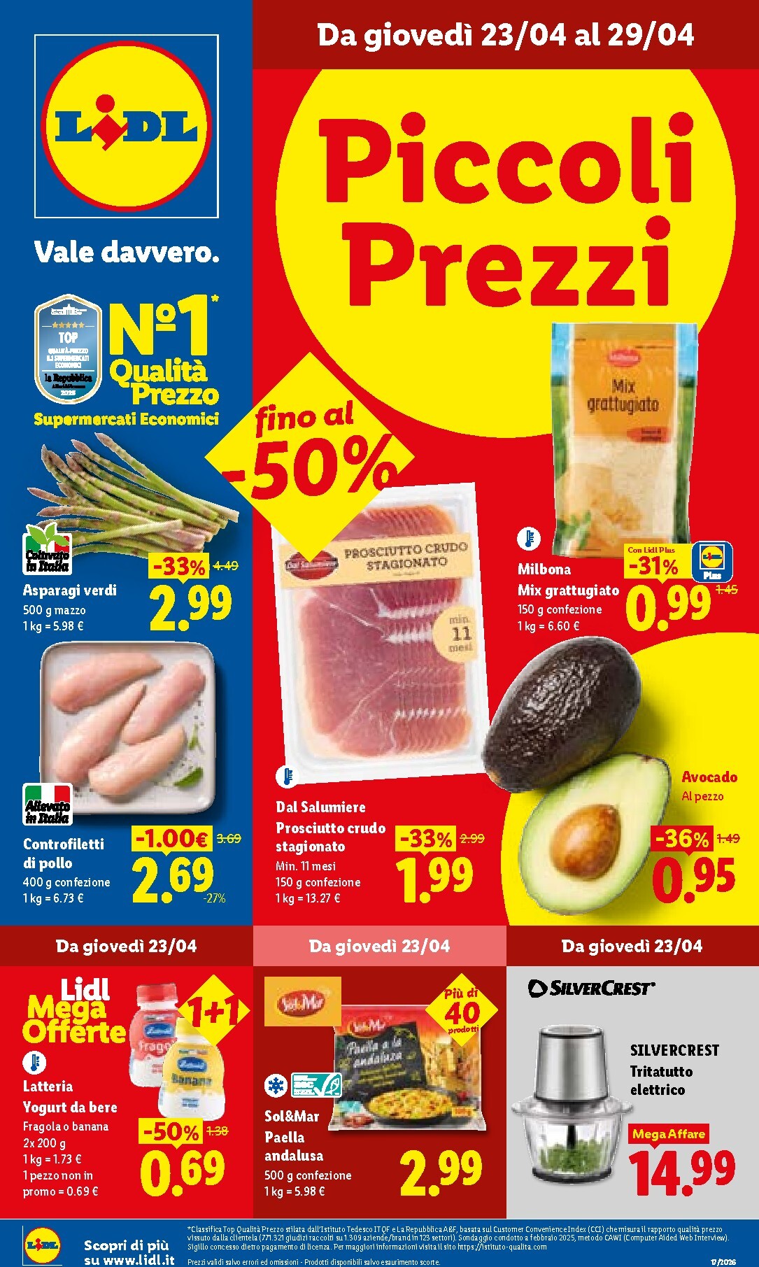 lidl - Volantino Lidl per la prossima settimana dal giovedì 23/04/2026 al mercoledì 29/04/2026