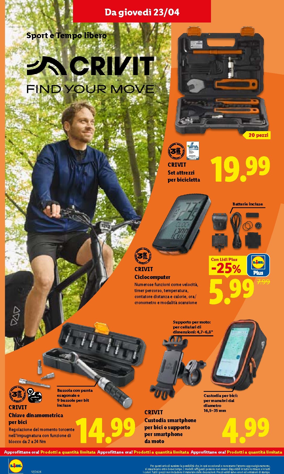 lidl - Volantino Lidl per la prossima settimana dal giovedì 23/04/2026 al mercoledì 29/04/2026 - page: 30