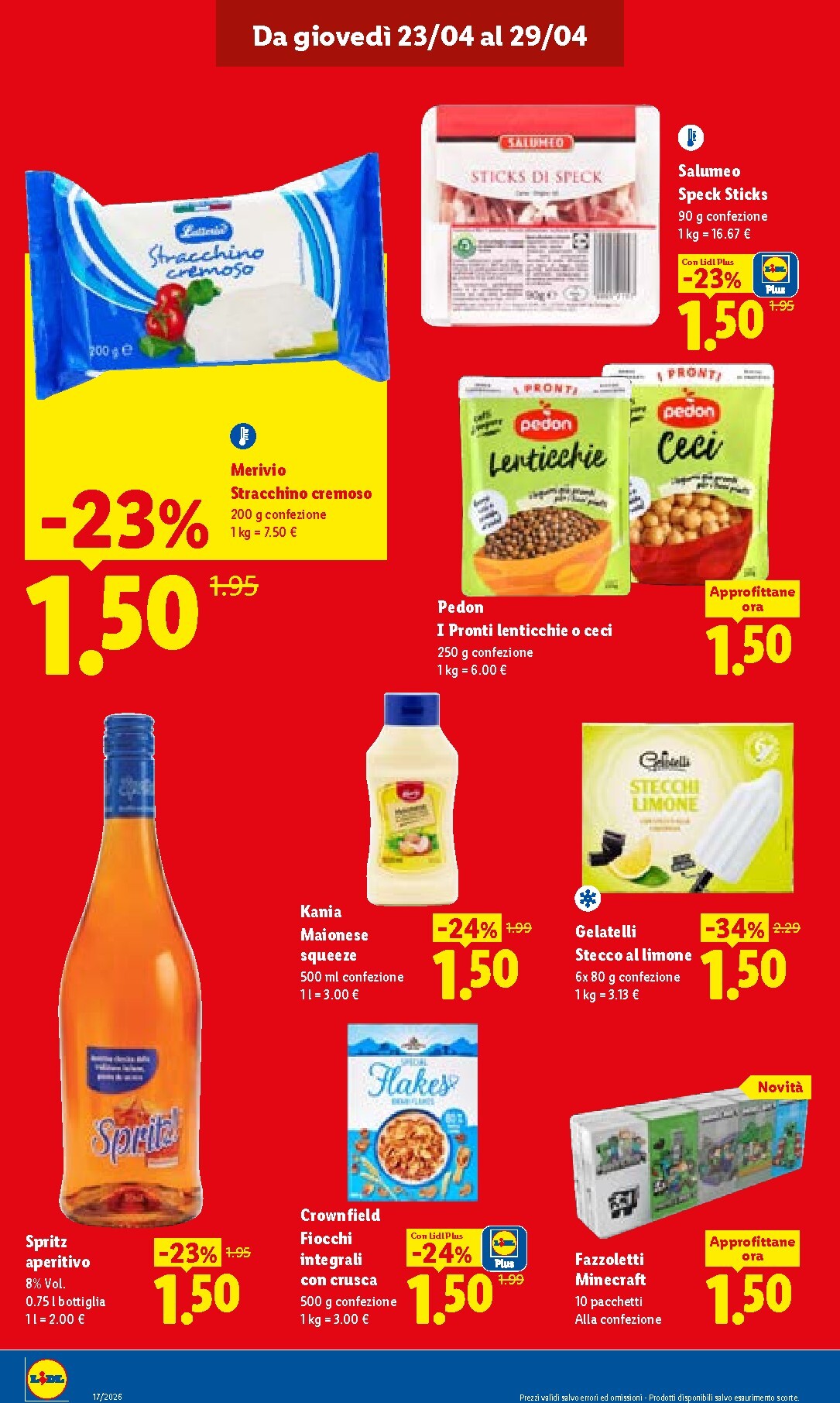 lidl - Volantino Lidl per la prossima settimana dal giovedì 23/04/2026 al mercoledì 29/04/2026 - page: 14