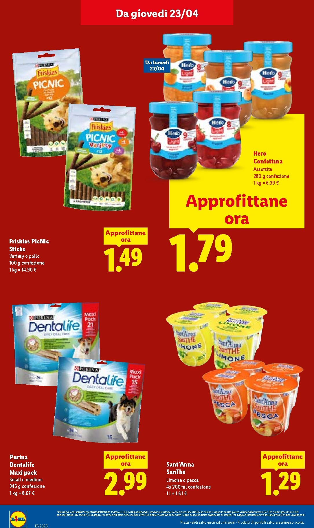 lidl - Volantino Lidl per la prossima settimana dal giovedì 23/04/2026 al mercoledì 29/04/2026 - page: 20