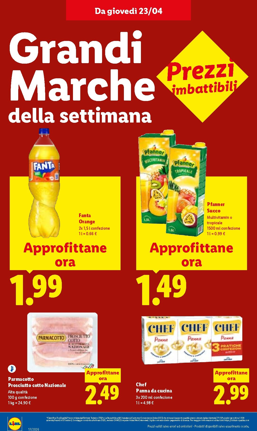 lidl - Volantino Lidl per la prossima settimana dal giovedì 23/04/2026 al mercoledì 29/04/2026 - page: 18