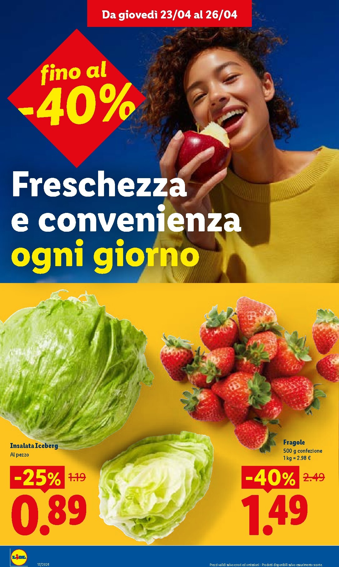 lidl - Volantino Lidl per la prossima settimana dal giovedì 23/04/2026 al mercoledì 29/04/2026 - page: 8