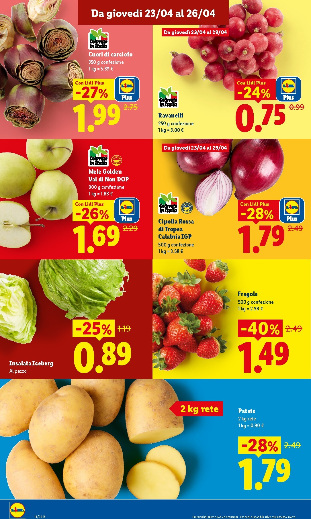 lidl - Volantino futuro Lidl - Fresca e conveniente valido dal giovedì 23/04/2026 al mercoledì 29/04/2026 - page: 2