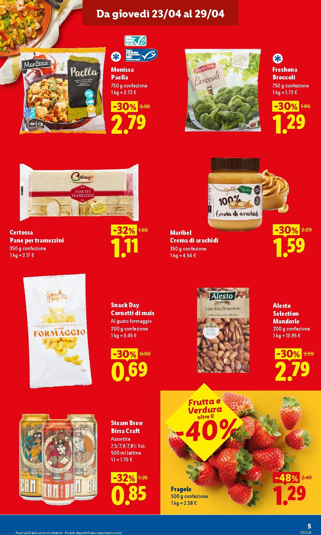 lidl - Volantino futuro Lidl - Firenze valido dal giovedì 23/04/2026 al mercoledì 29/04/2026 - page: 5
