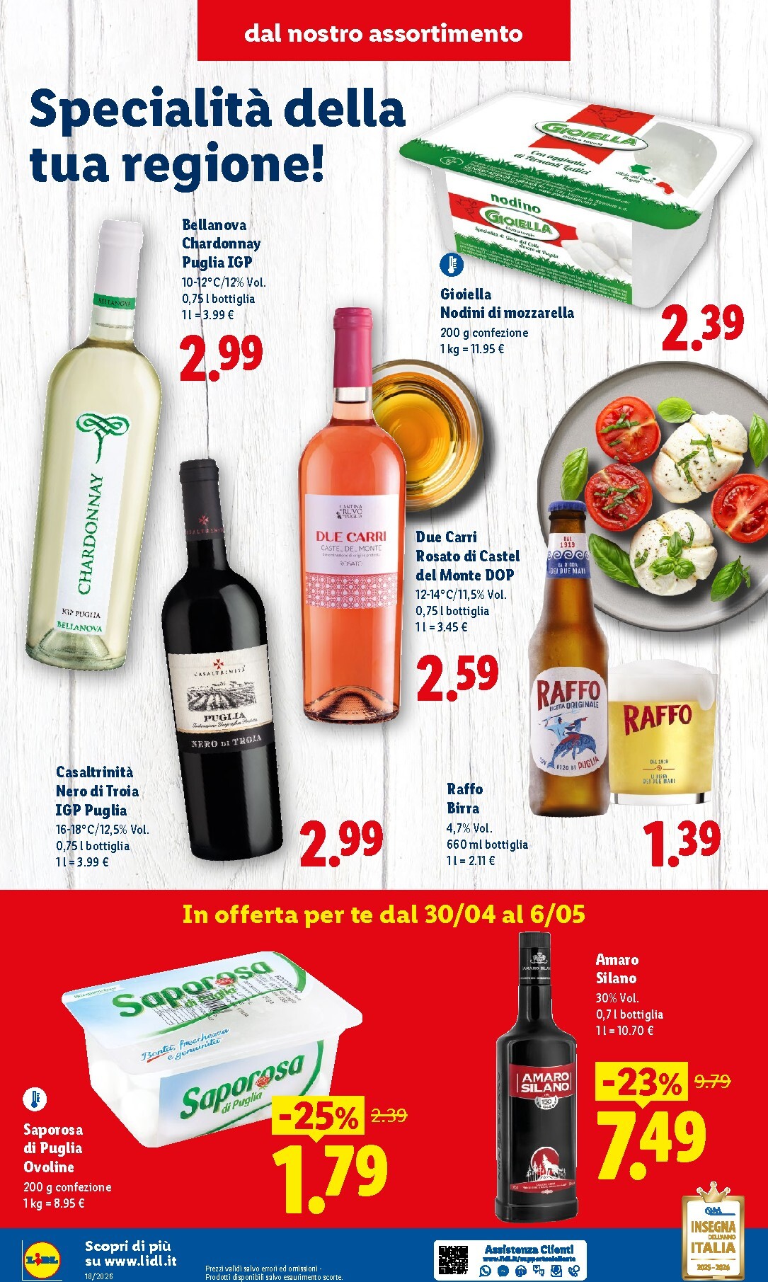 lidl - Volantino Lidl - Sud Italia per la prossima settimana dal giovedì 30/04/2026 al mercoledì 06/05/2026 - page: 4