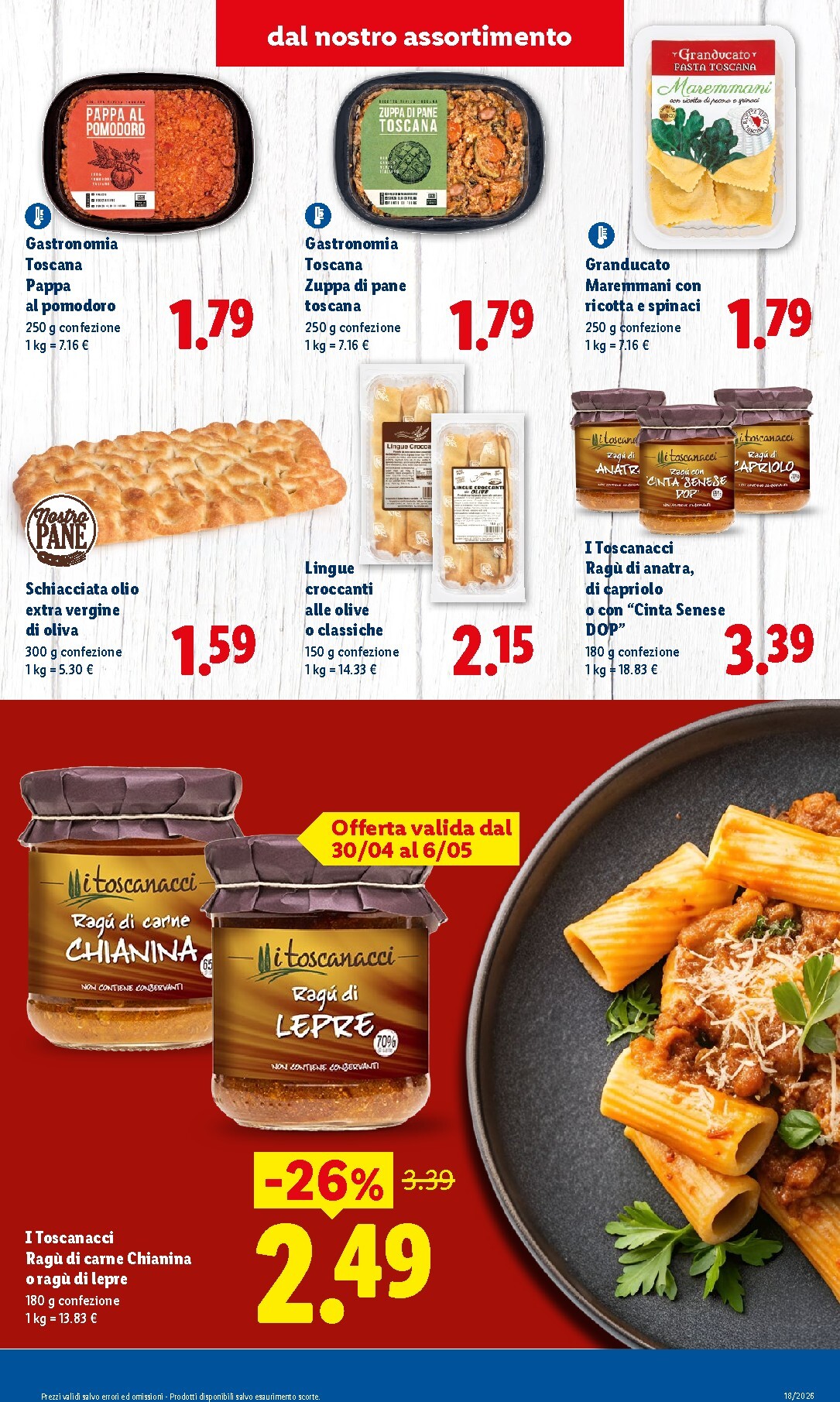 lidl - Volantino Lidl - Toscana per la prossima settimana dal giovedì 30/04/2026 al mercoledì 06/05/2026 - page: 3